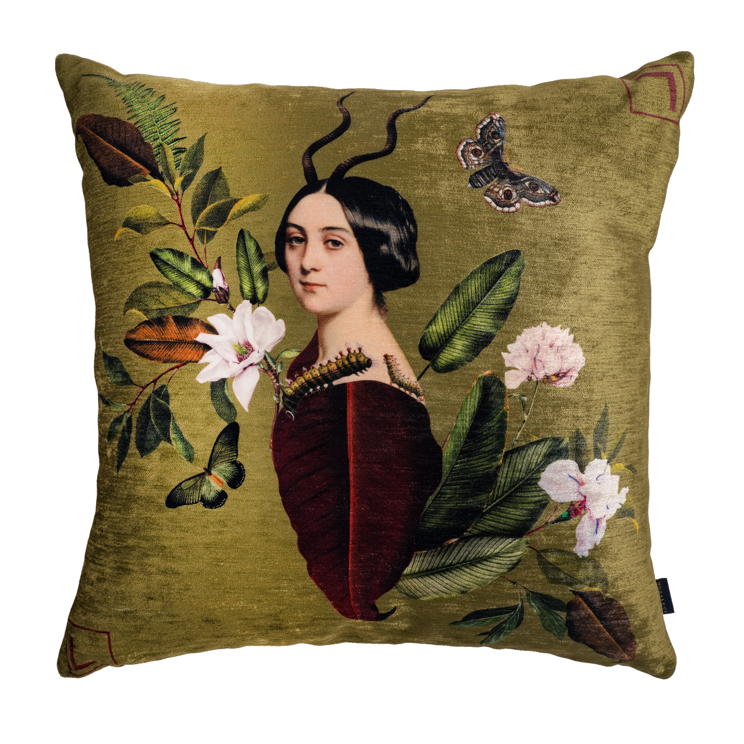 Bestiario Regina Green - Velvet Pillow