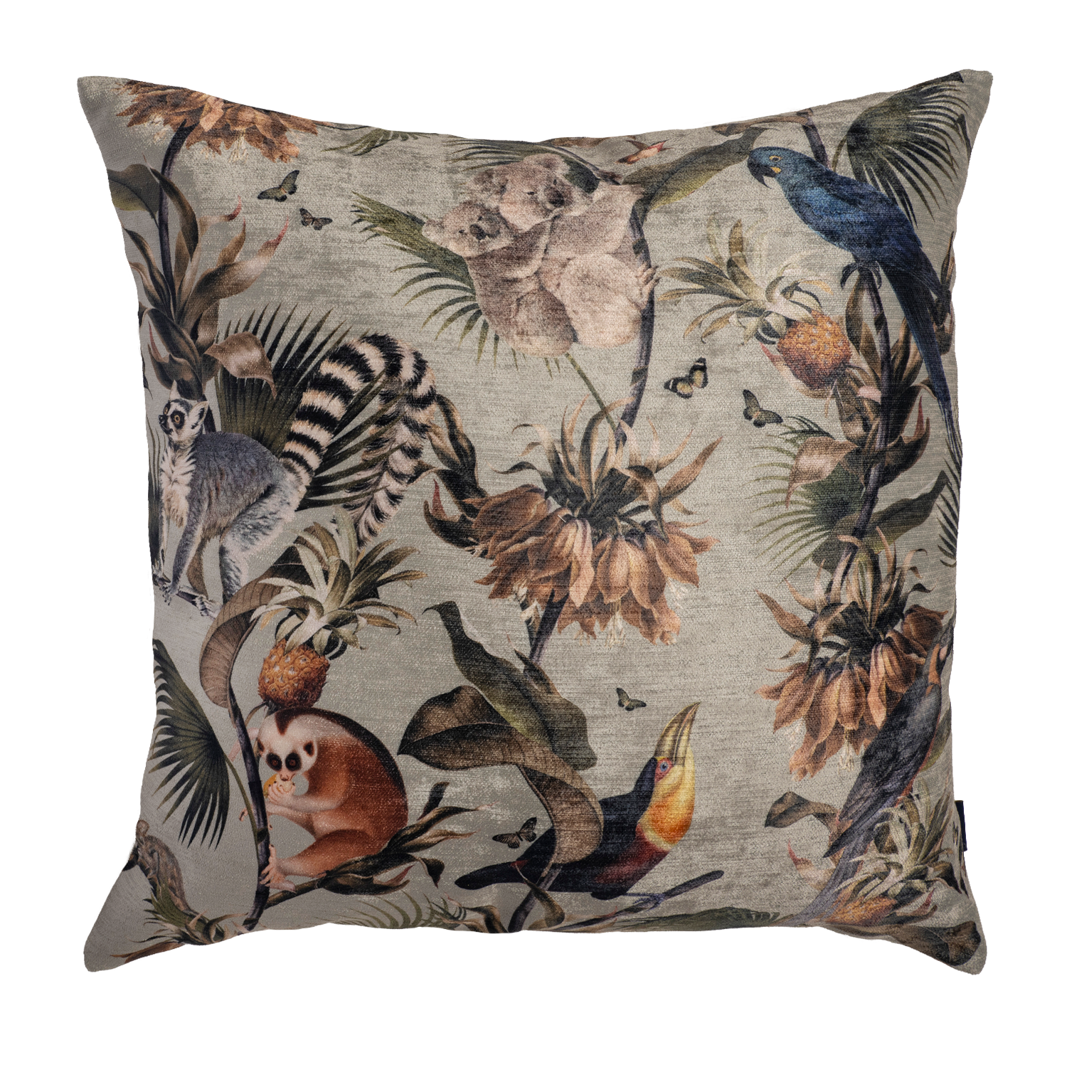 Selva Vintage Animals - Velvet Pillow