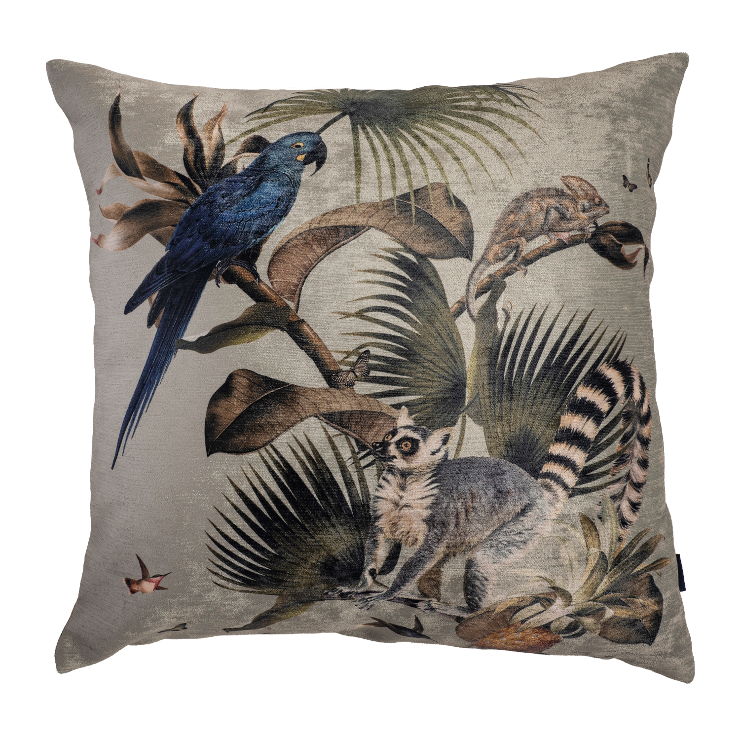 Selva Vintage Leaves - Velvet Pillow