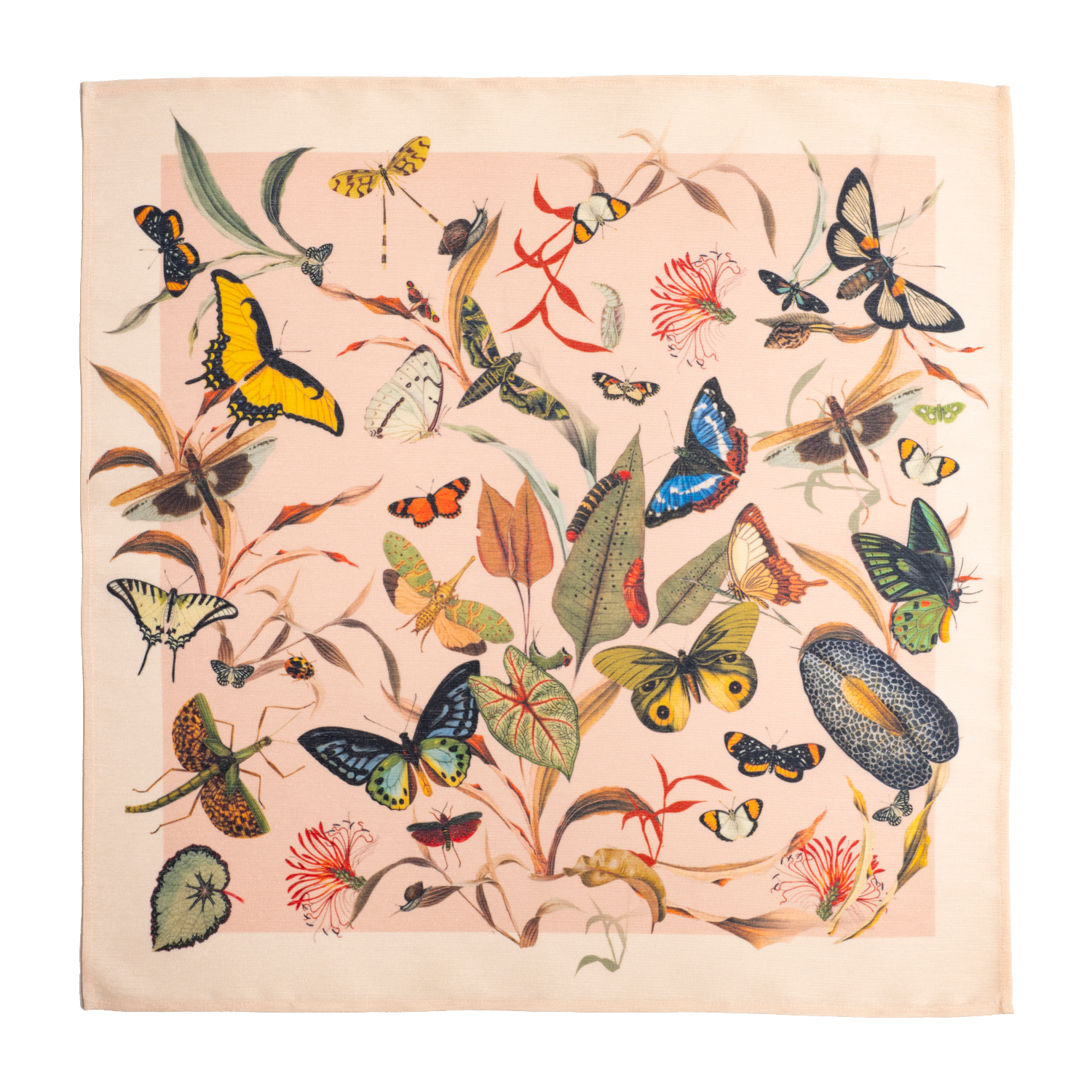 Butterfly Ivory 4 Napkins