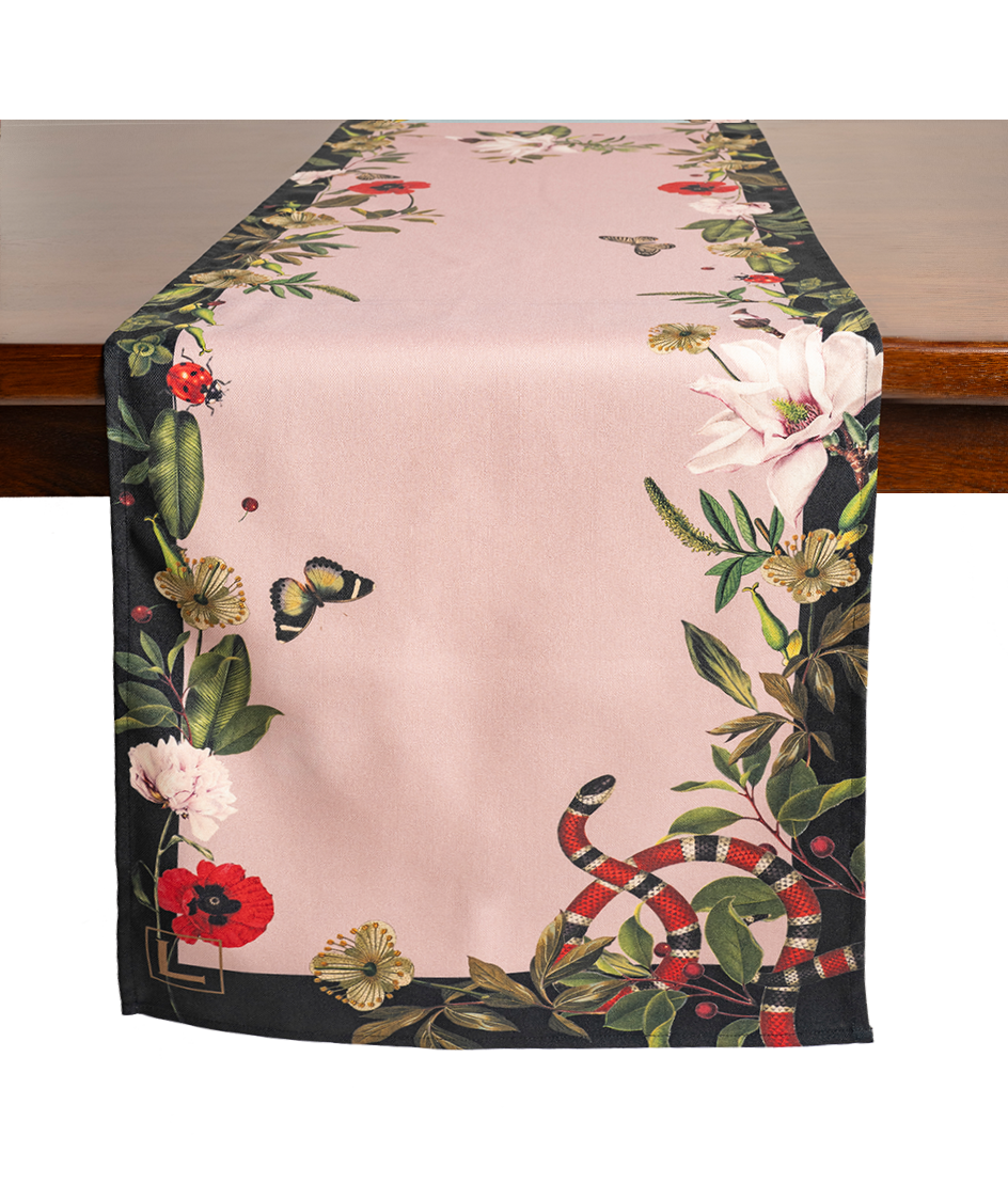 Serpent Pink - Table Runner