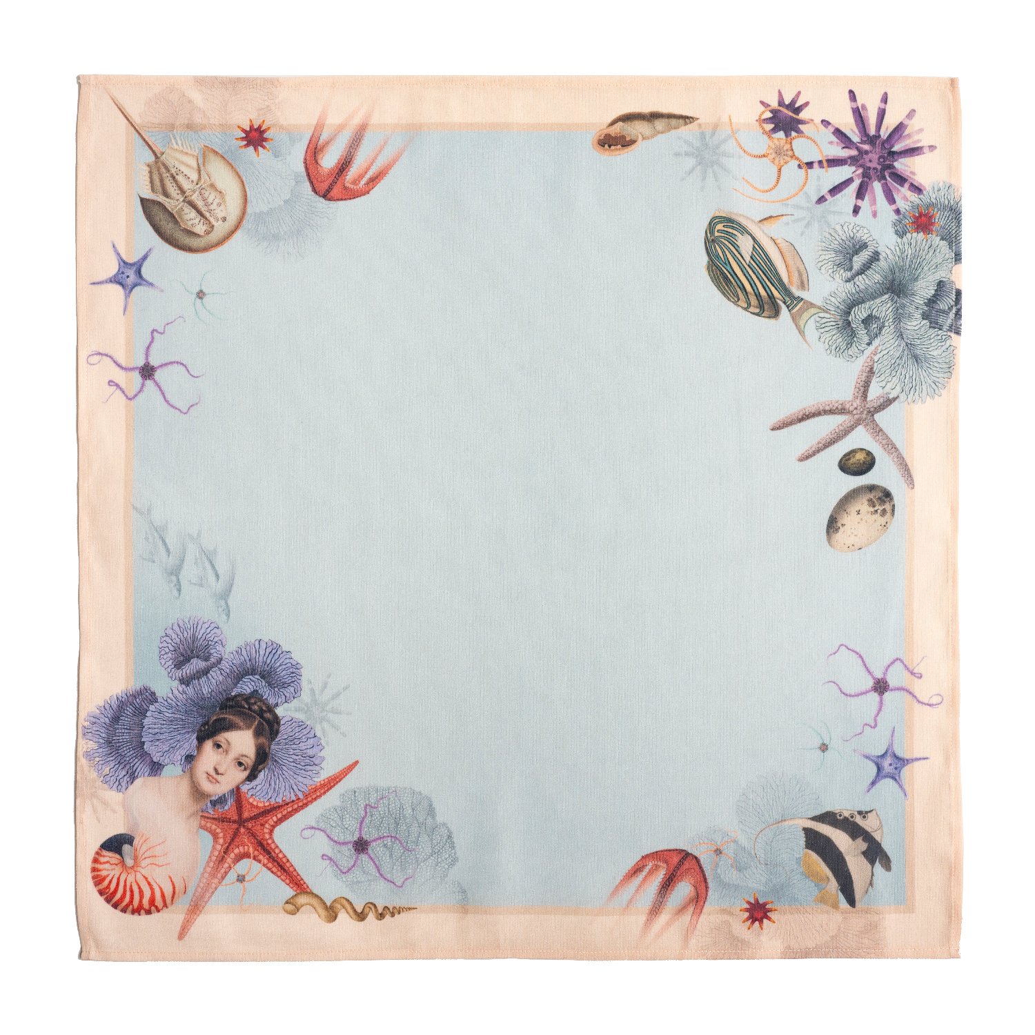Surreal Sea Ivory - Napkins