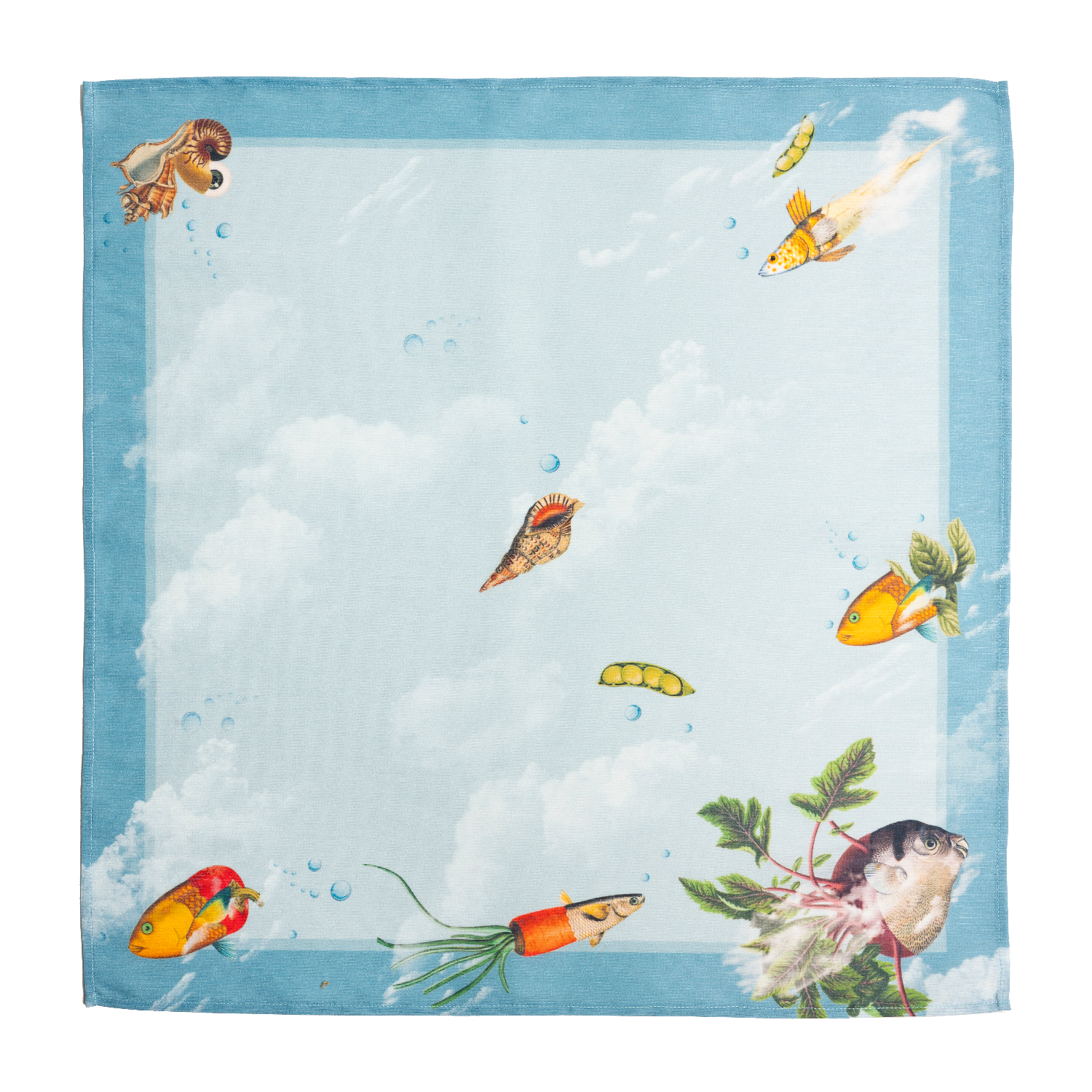 Peces Blue 1 - Napkins