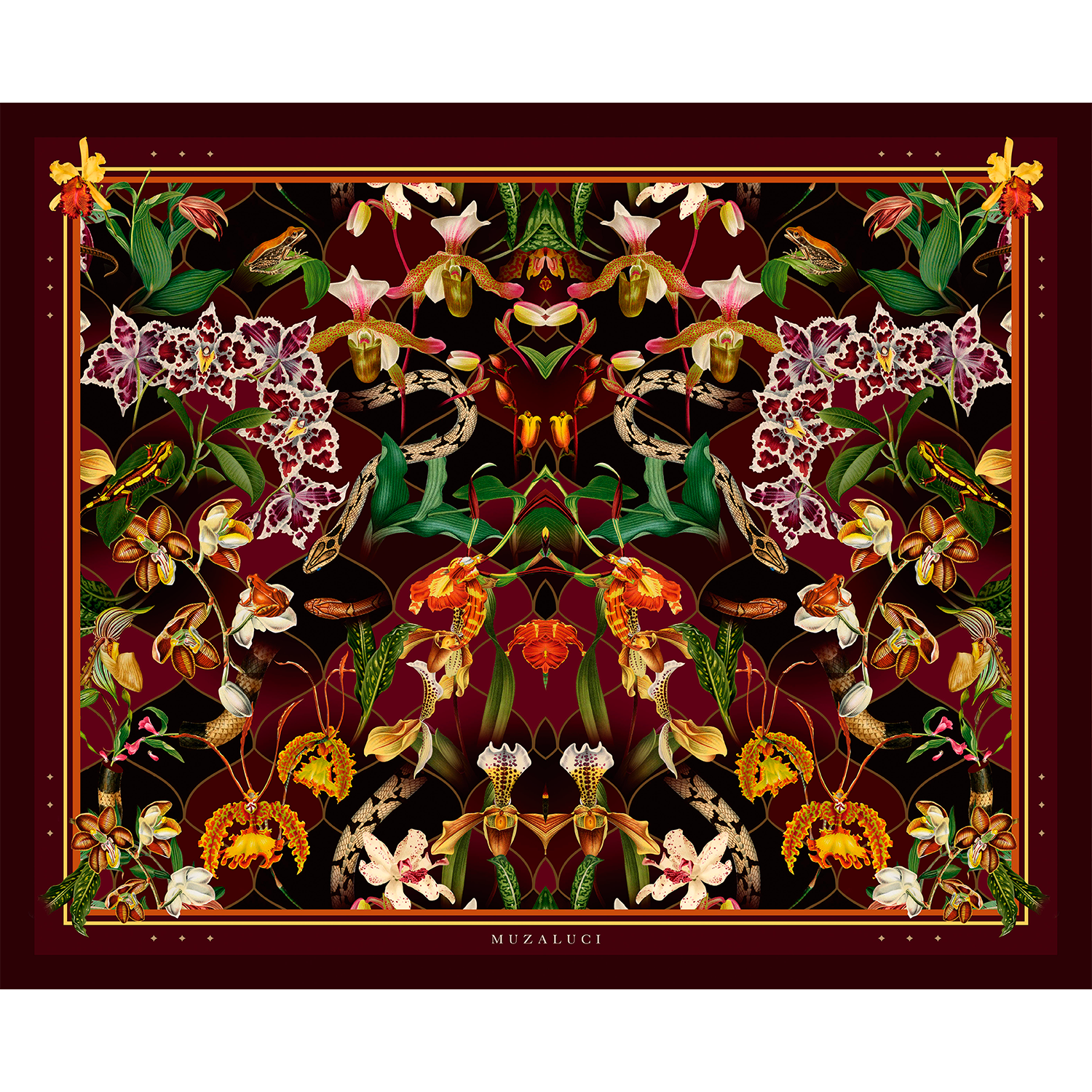 Orquideas Tigre - Sarong