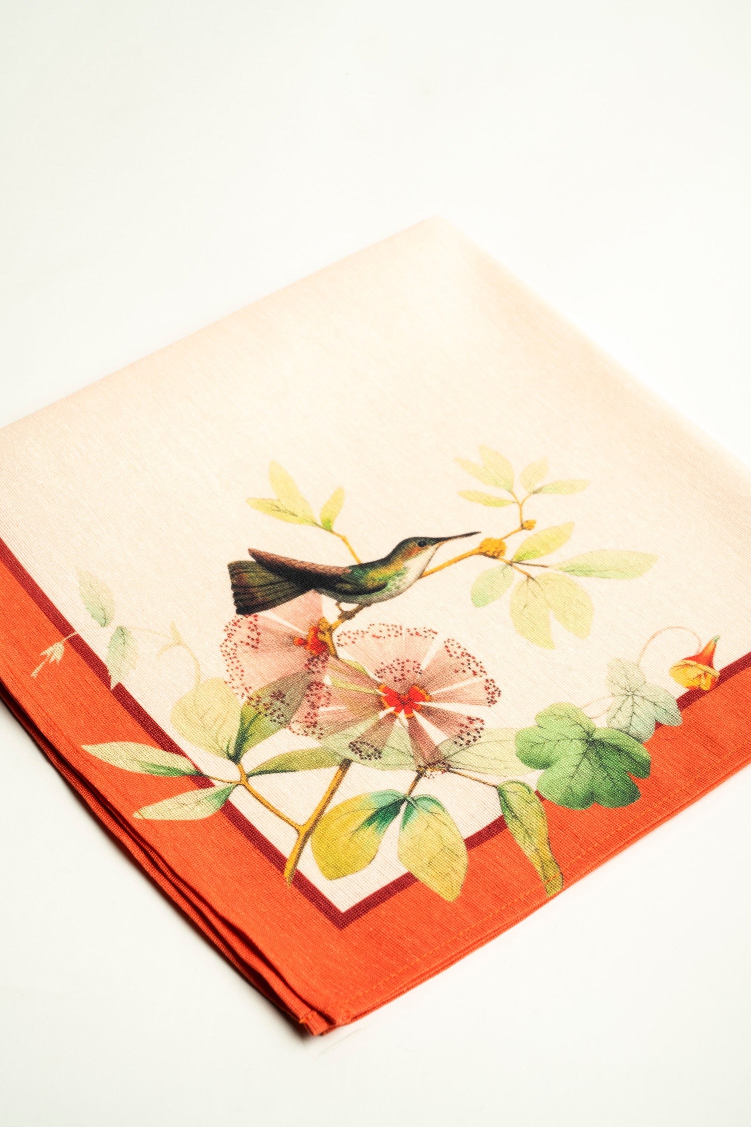 Hummingbird Orange 6 - Napkins