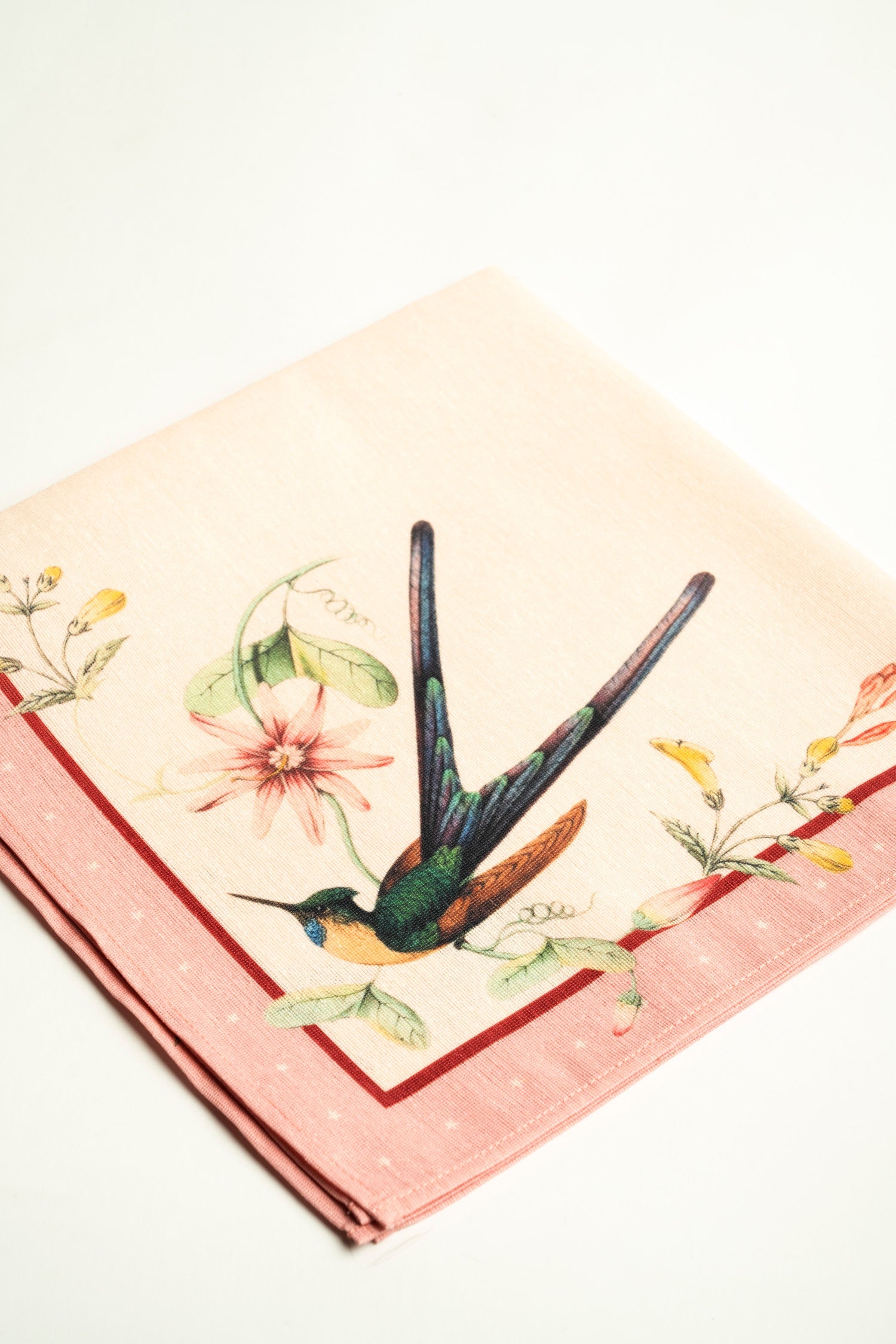 Hummingbird Pink 3 - Napkins
