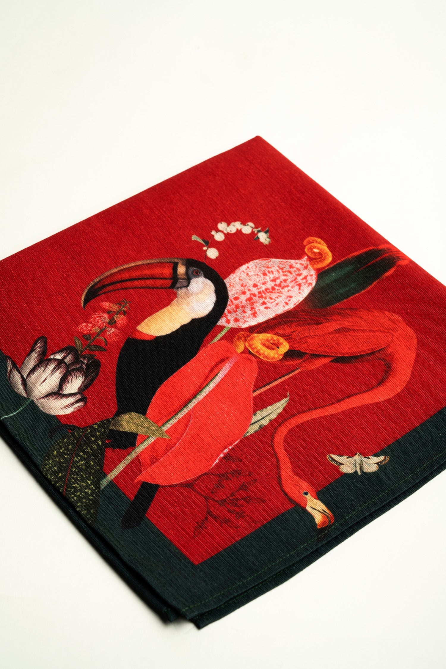 Red Jungle Dark 3 - Napkins