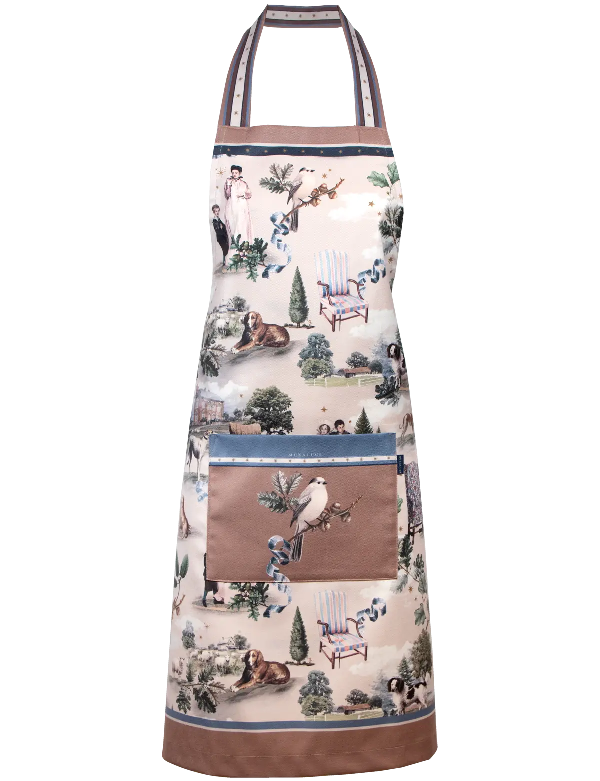 Discover the perfect blend of style and practicality with MUZALUCI aprons. Made from durable polyester and featuring sublimation prints, these aprons include a convenient utility pocket and adjustable straps, ideal for every culinary enthusiast.

