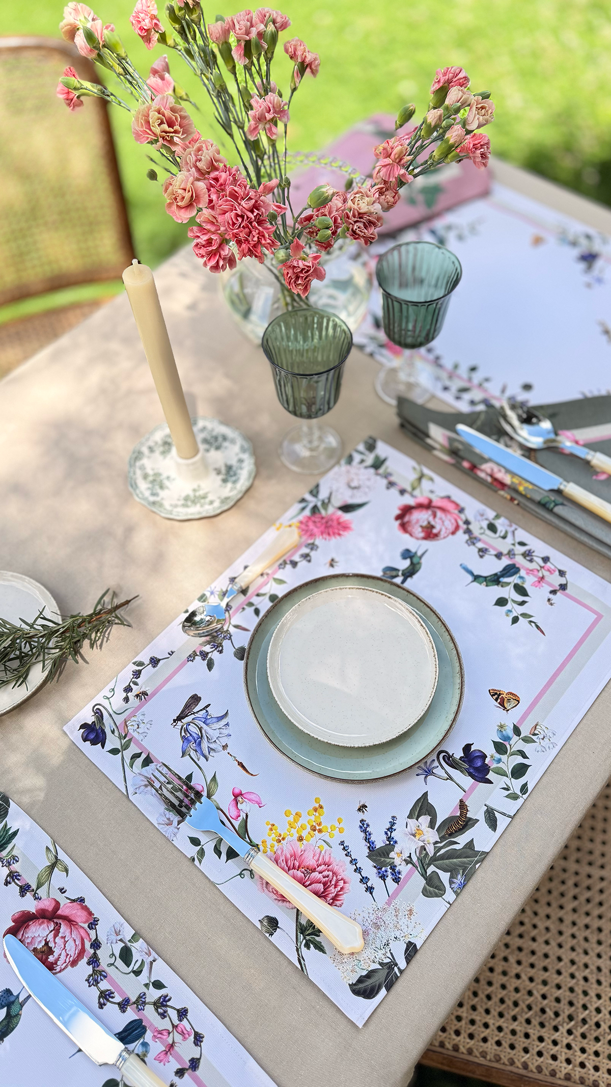 Placemat - Jardin Ivory