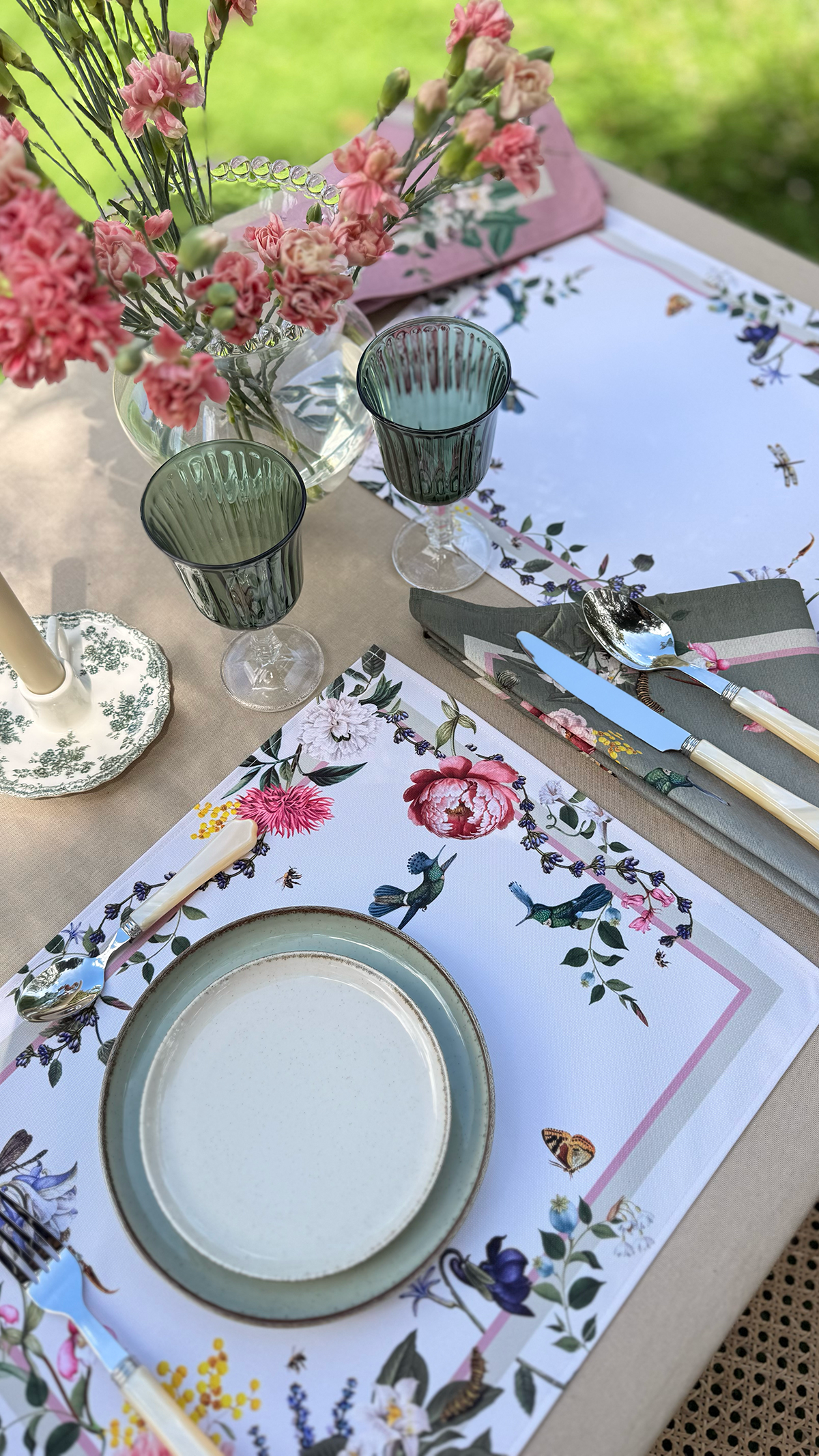Placemat - The Garden Ivory