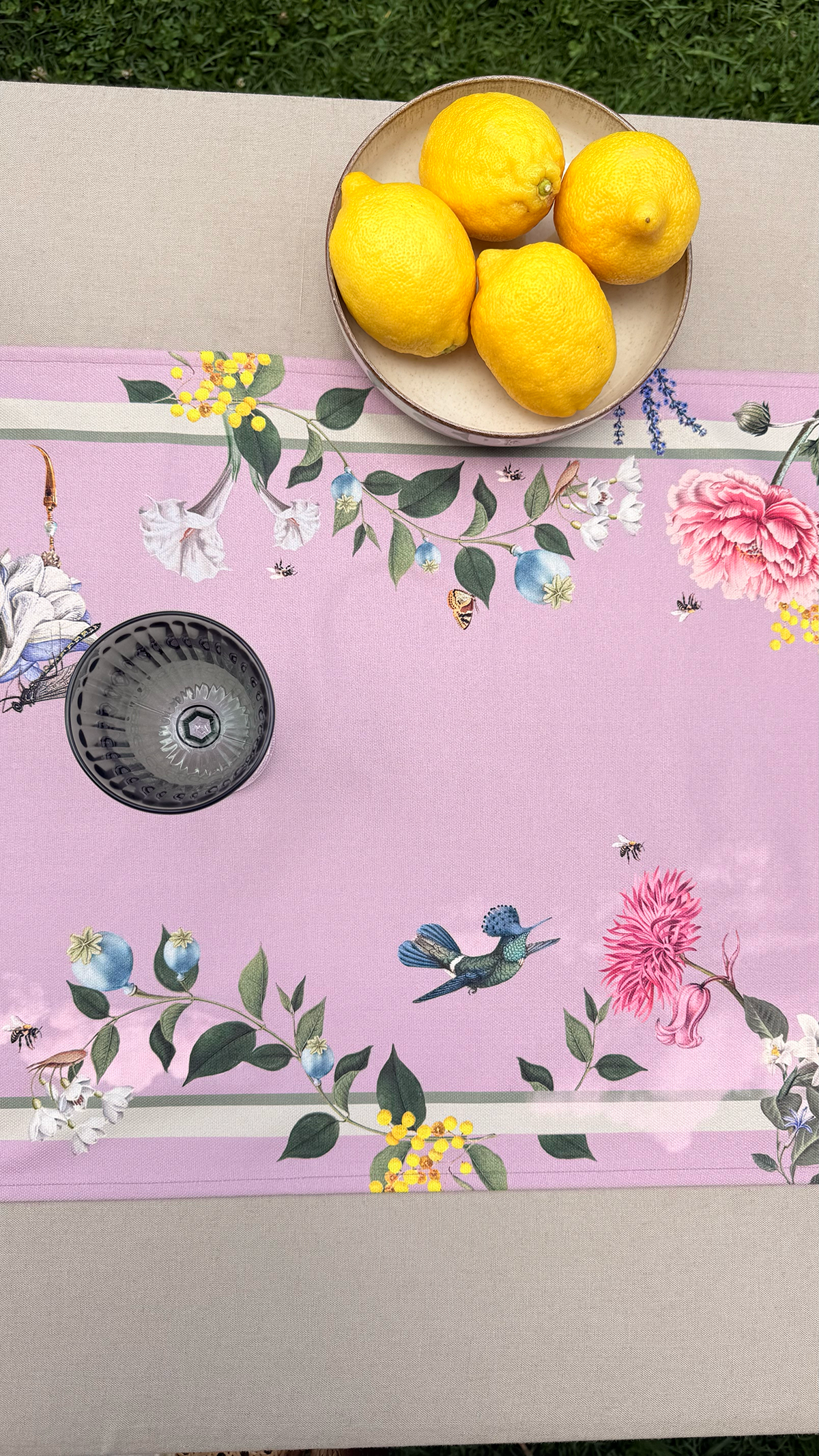 Table Runner - The Garden Pink