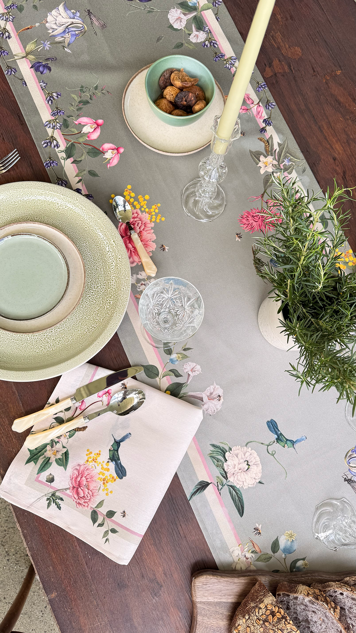 Napkins - The Garden Ivory