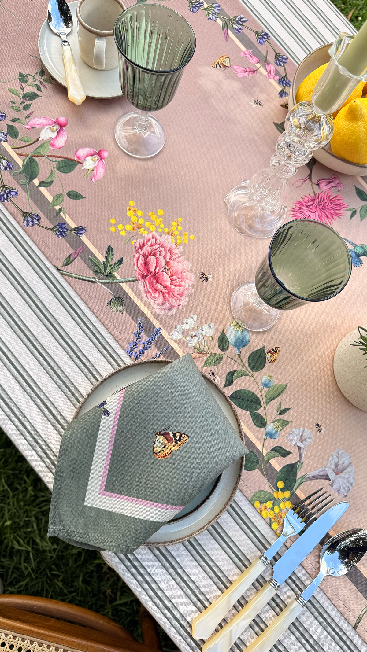 Napkins - Jardin Green