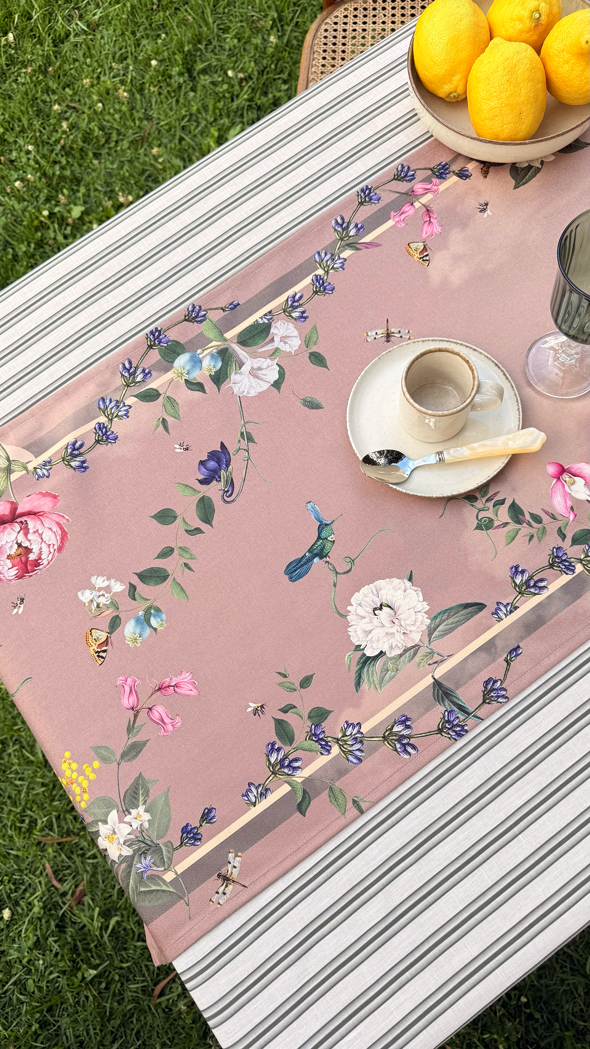 Table Runner - Jardin Mocca