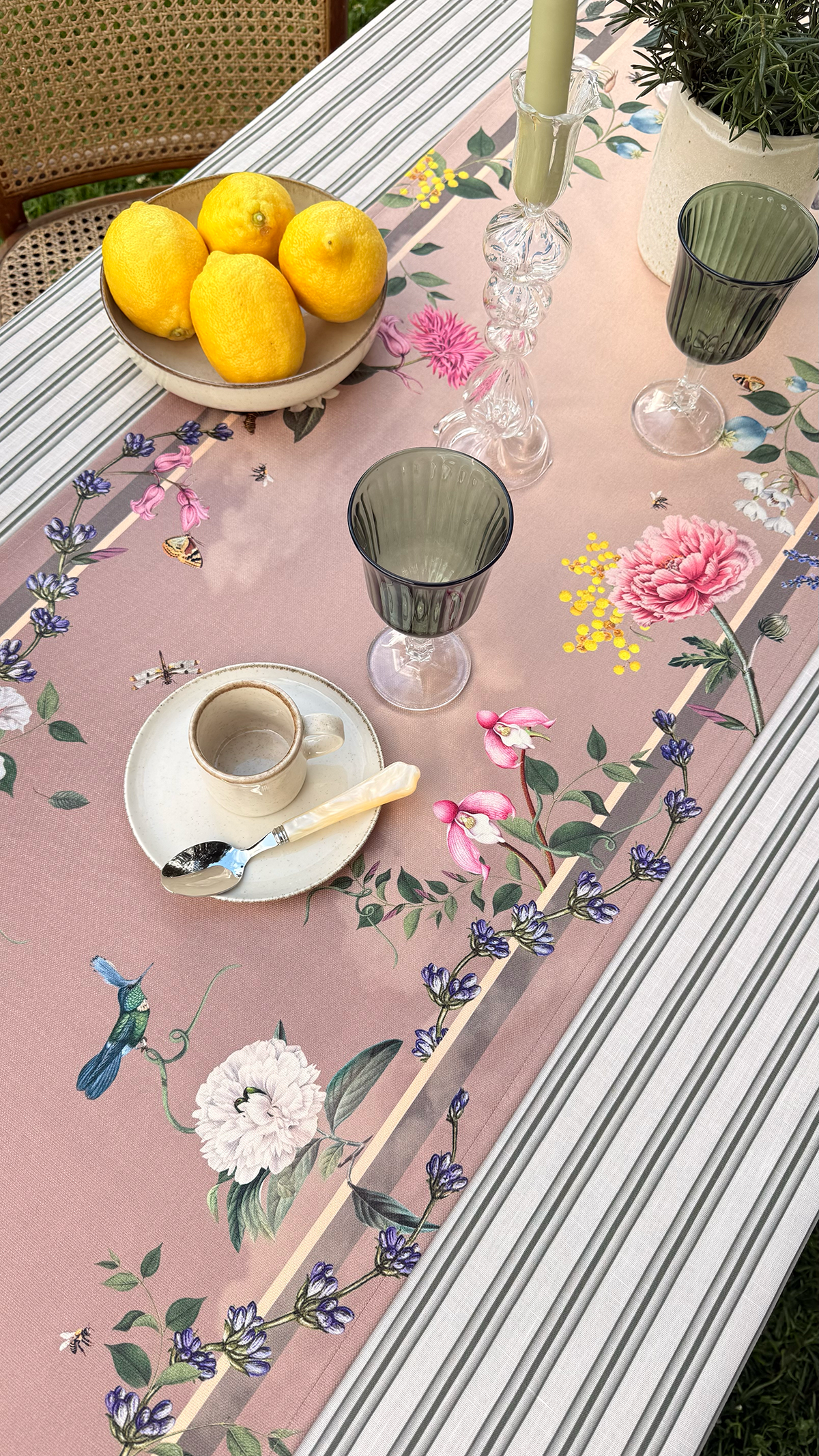 Table Runner - Jardin Mocca