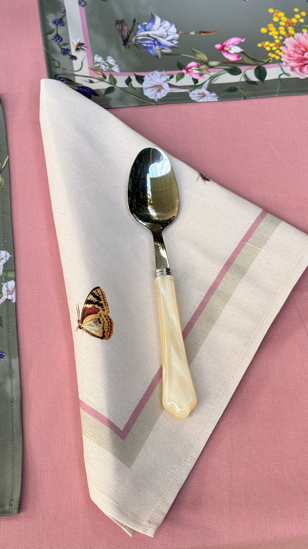 Napkins - Jardin Ivory