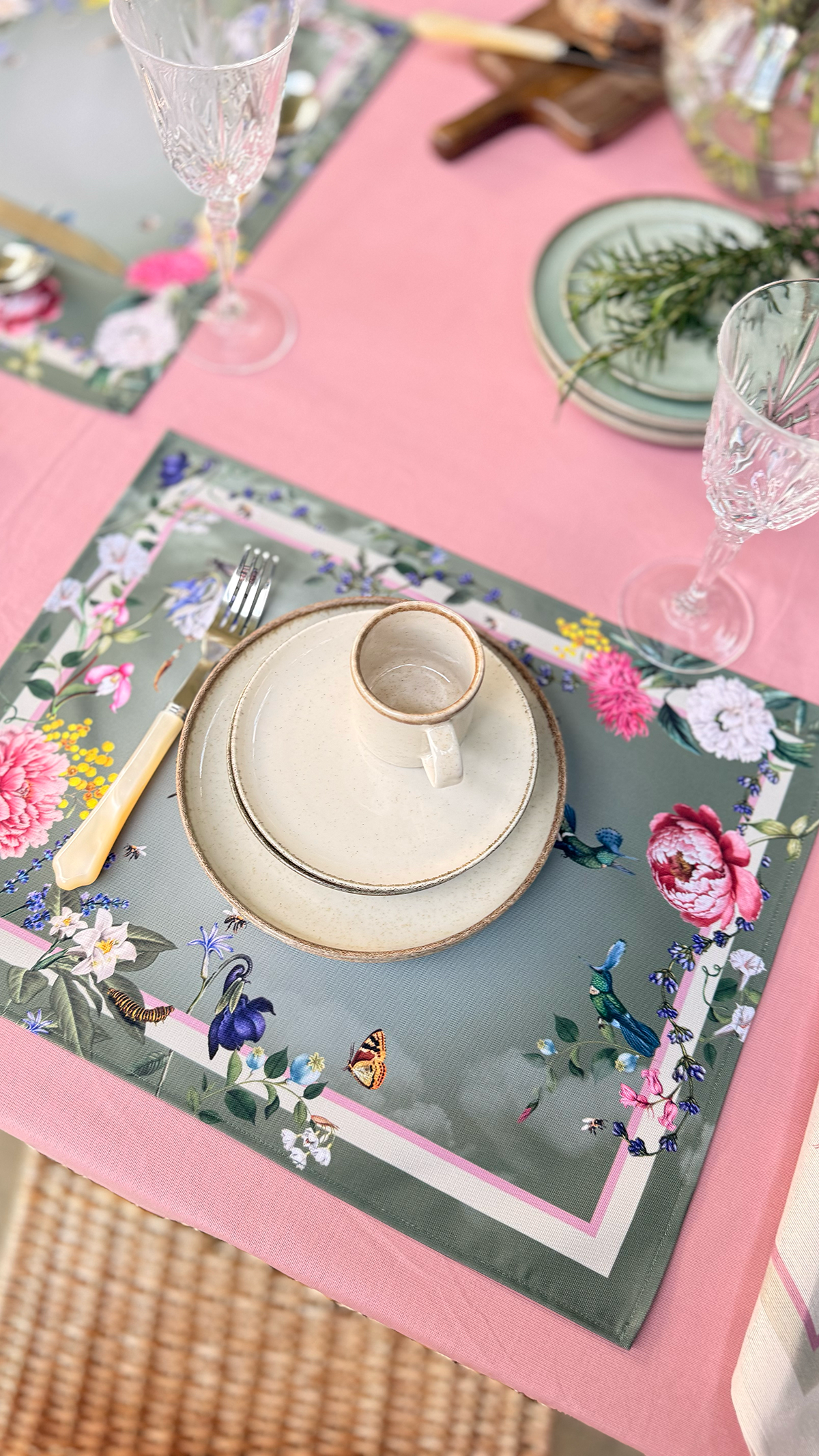 Placemat - Jardin Green