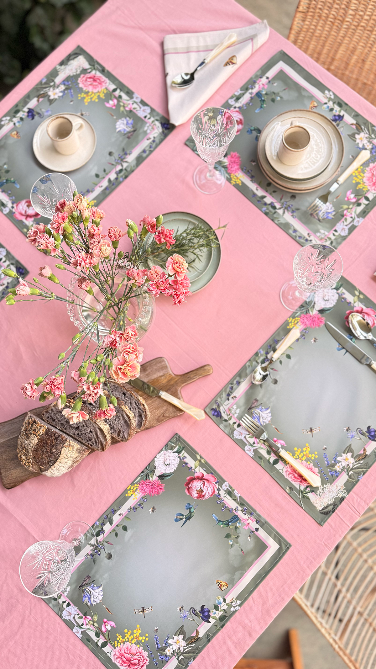 Placemat - The Garden Green