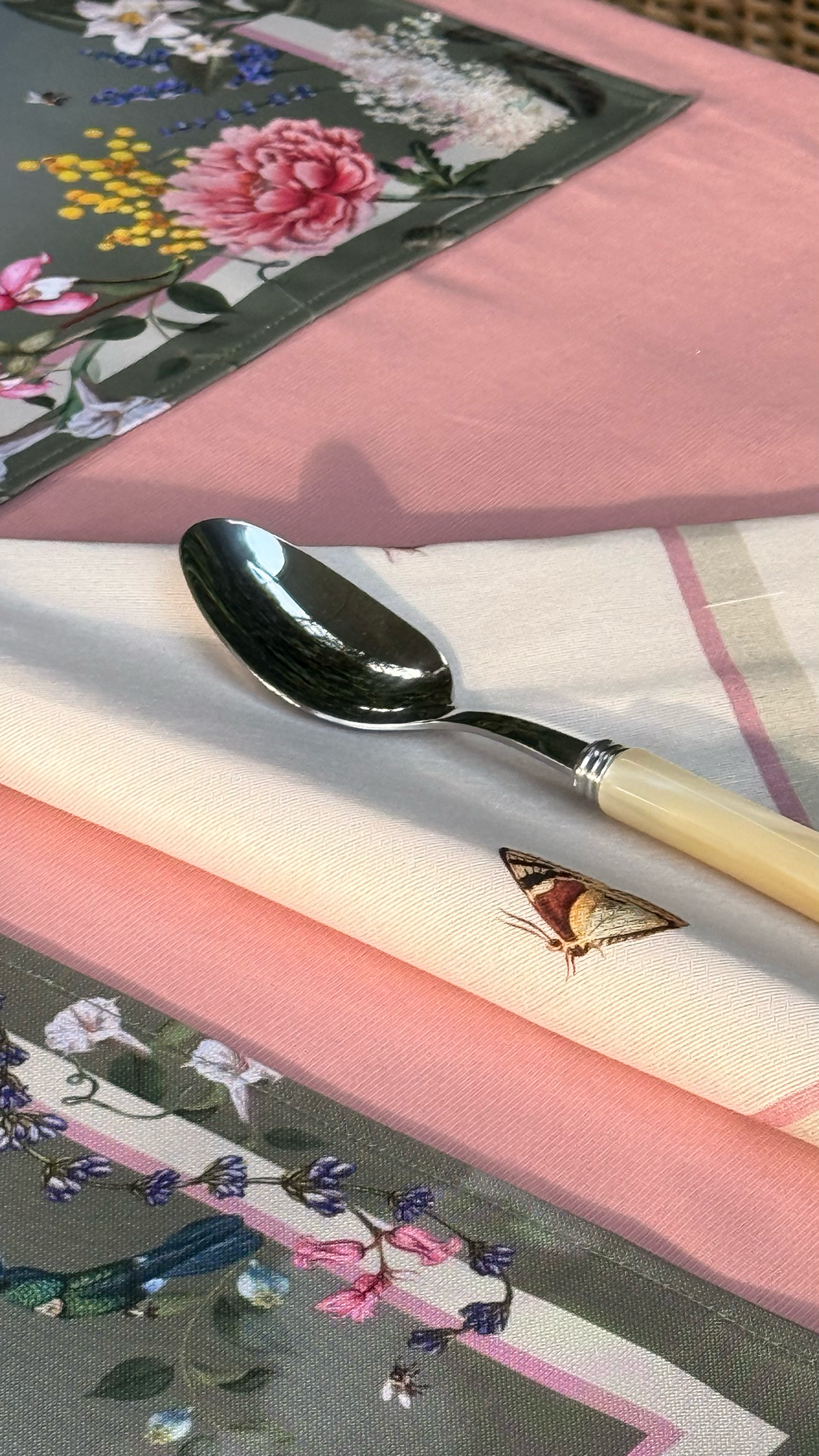 Napkins - Jardin Ivory