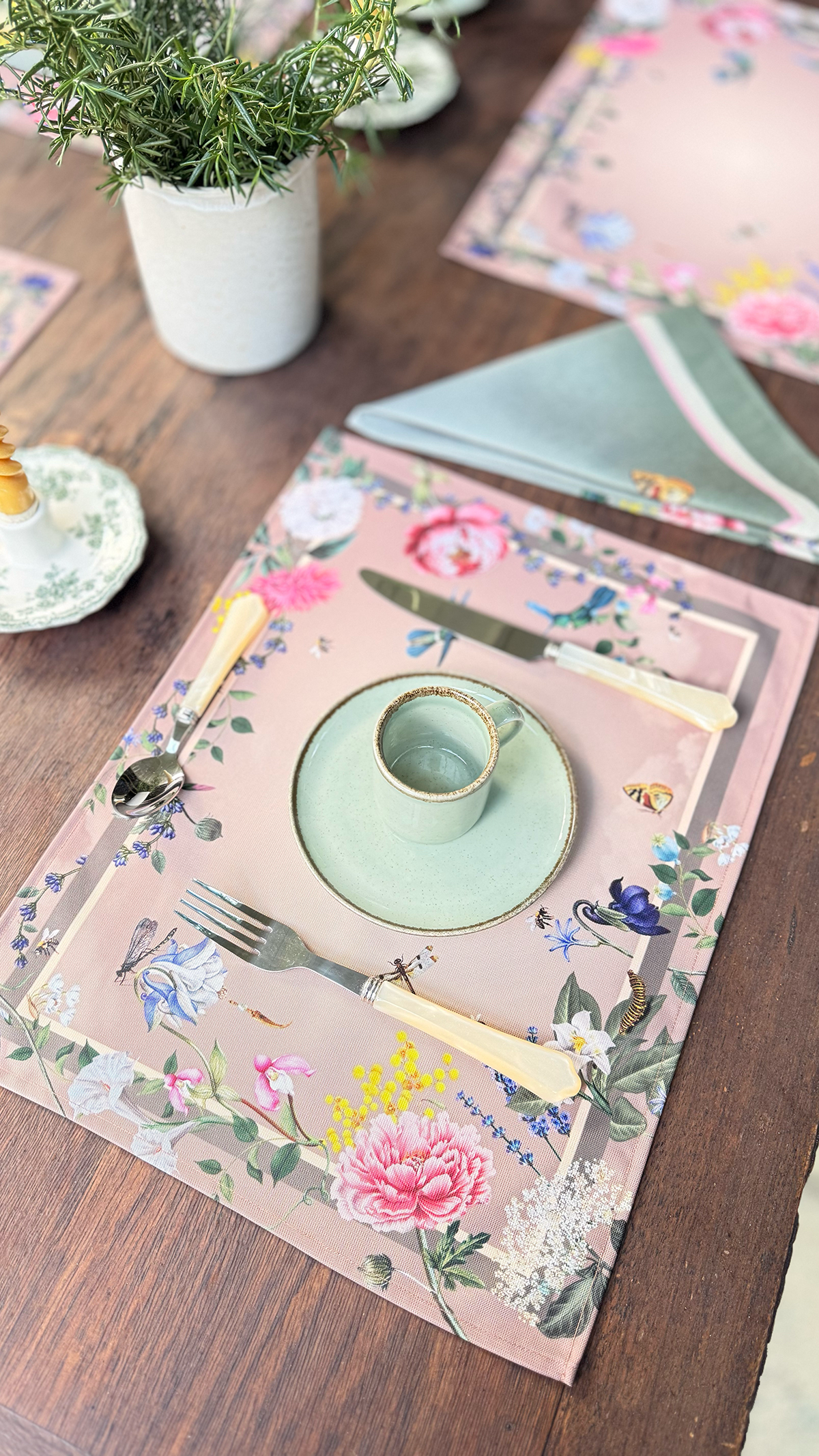 Placemat - Jardin Mocca