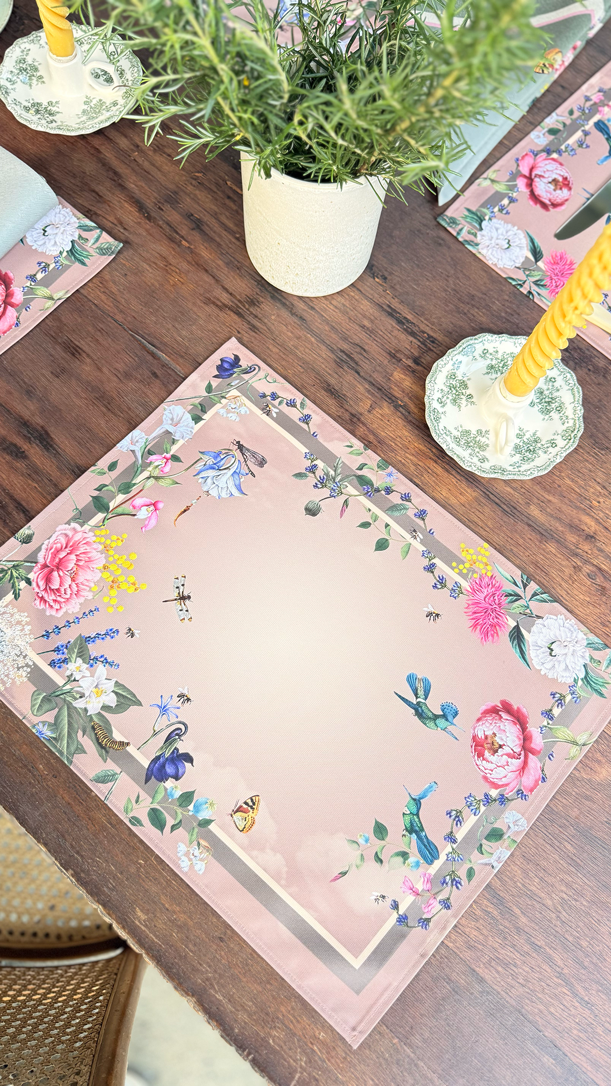 Placemat - Jardin Mocca