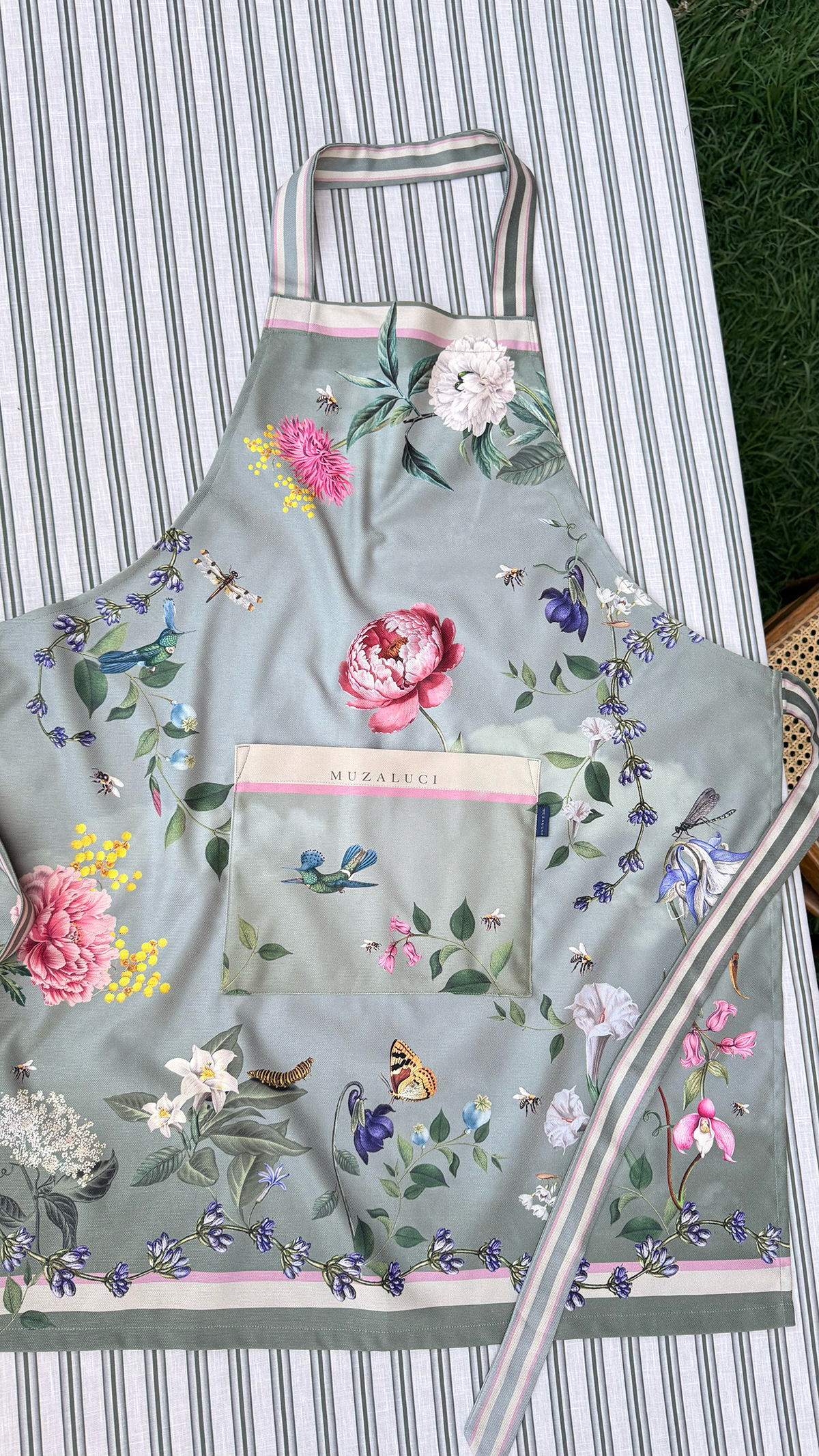 Apron - Jardin Green