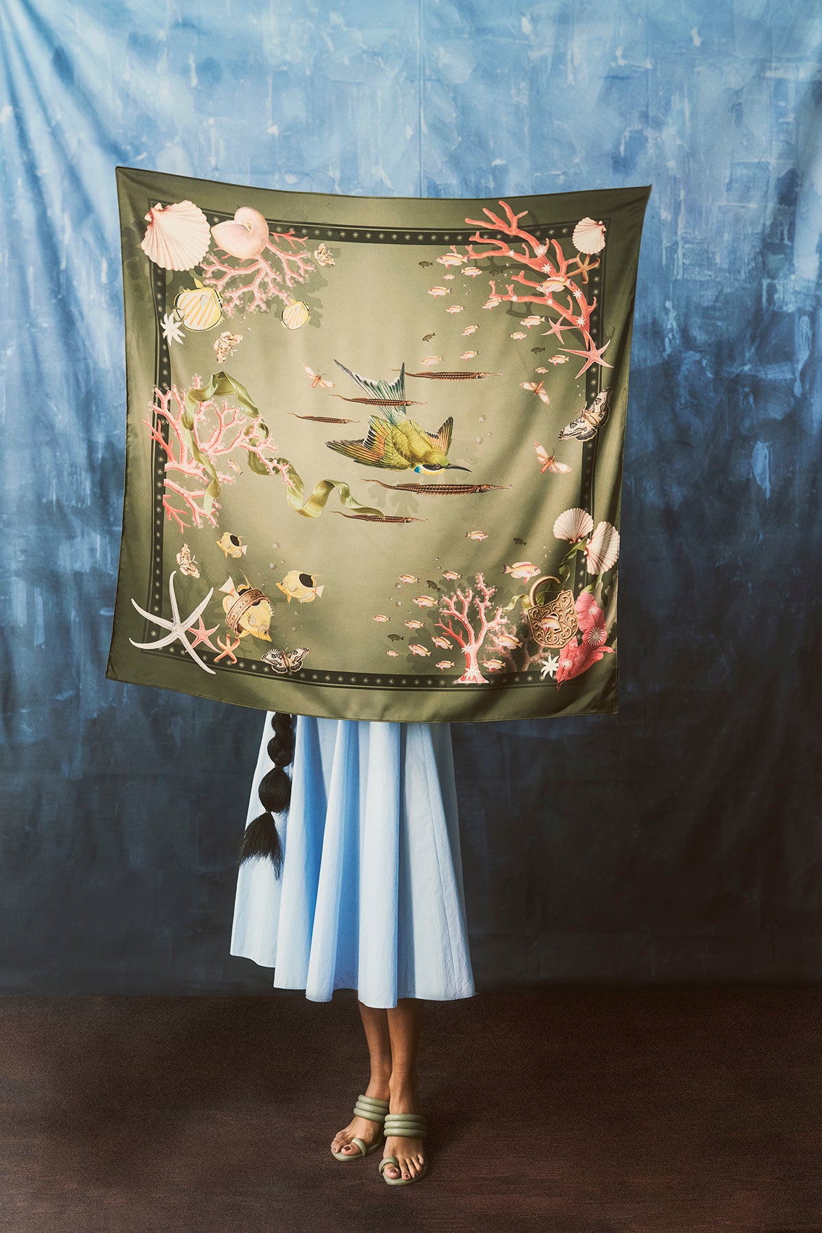 Scarve - Coralina Green