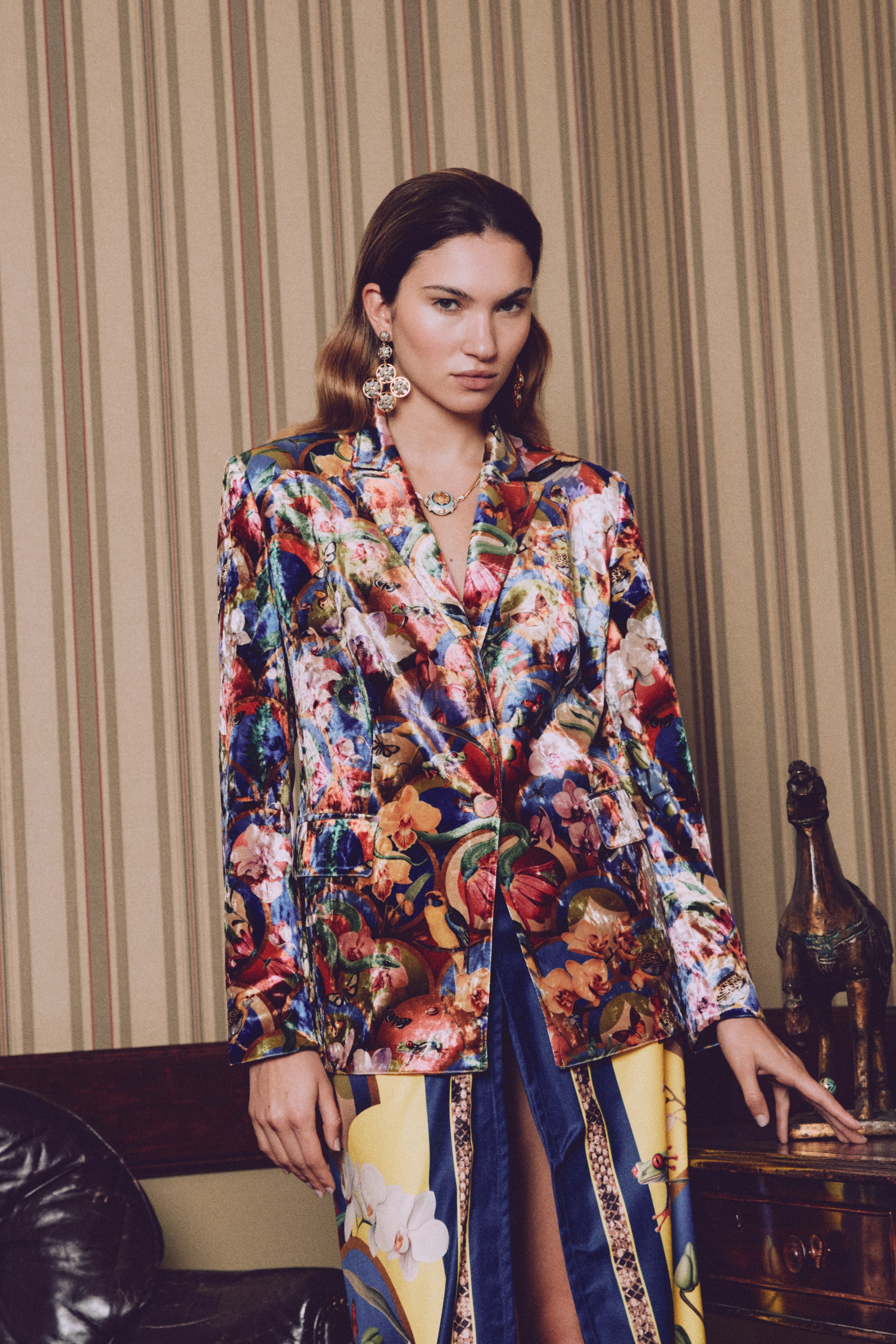 Rainbow - Velvet Blazer