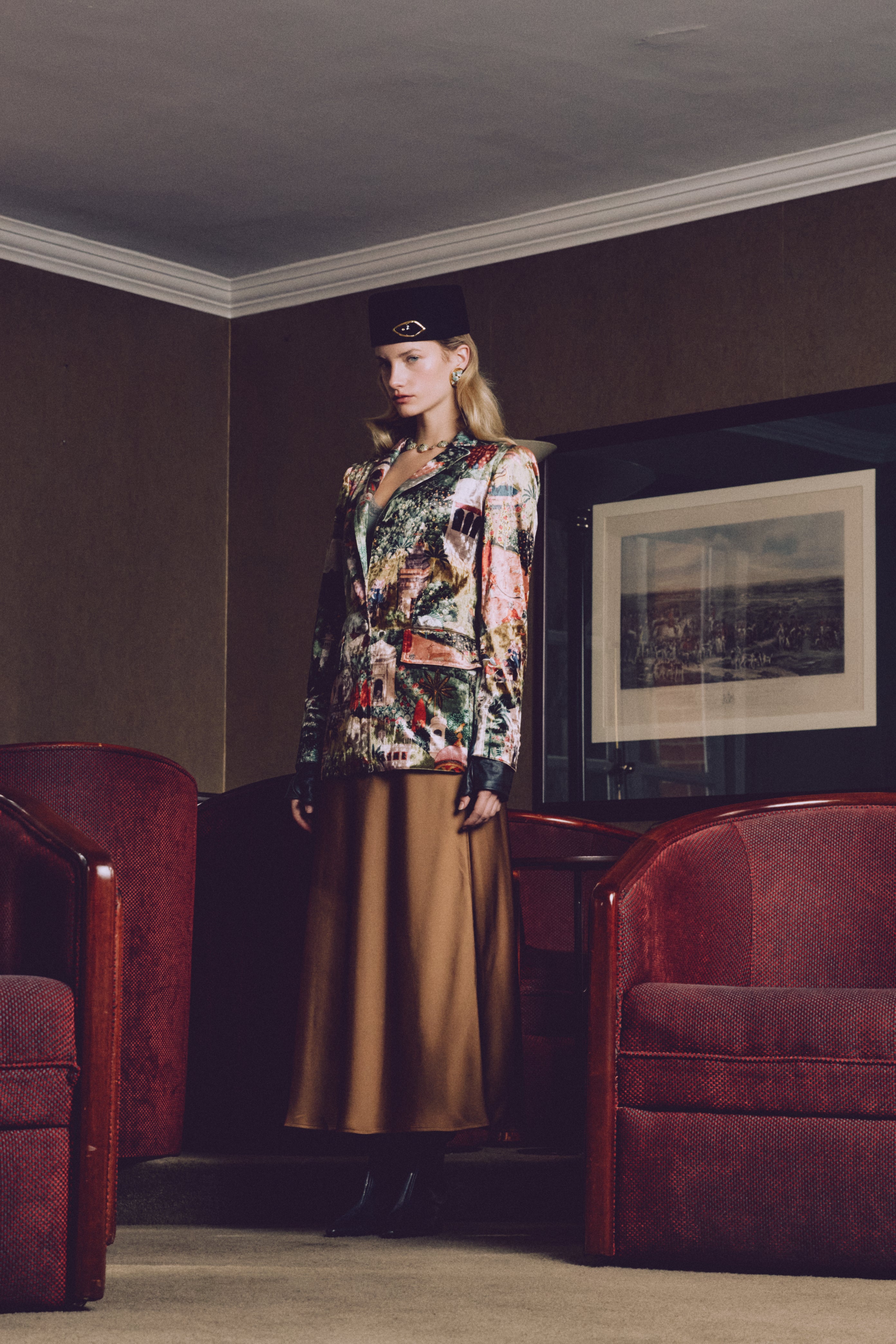 Thai - Velvet Blazer