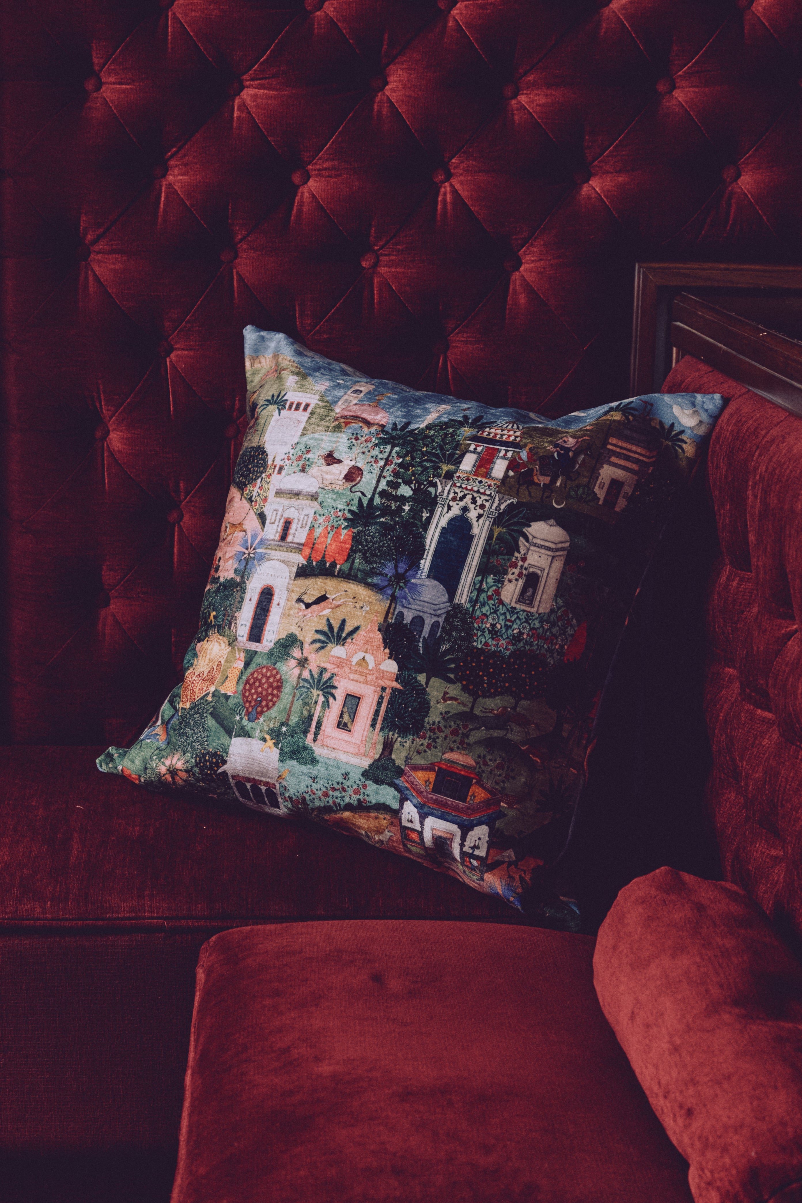 Velvet Pillow - thai