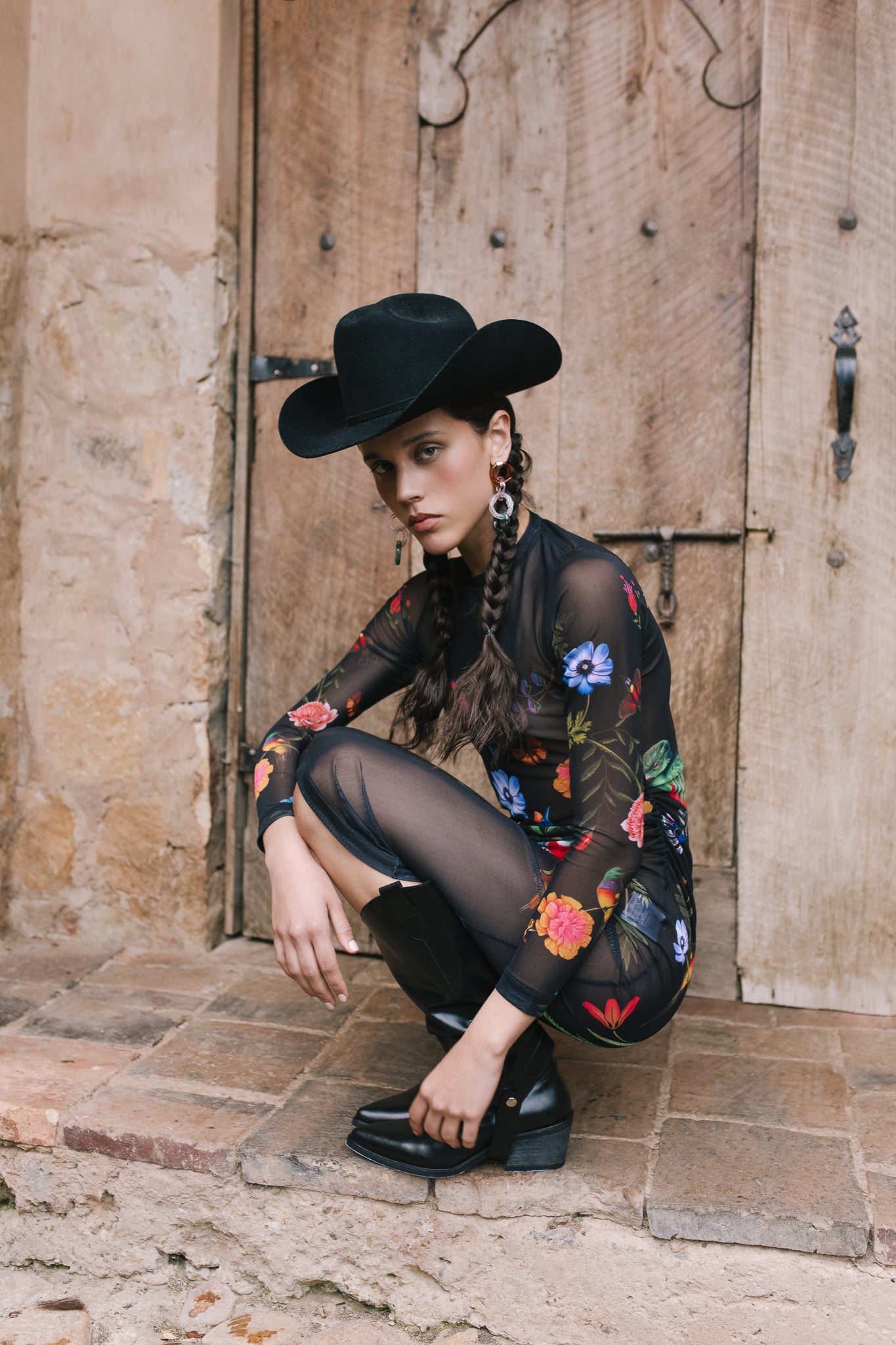 Mesh Dress - Mexica