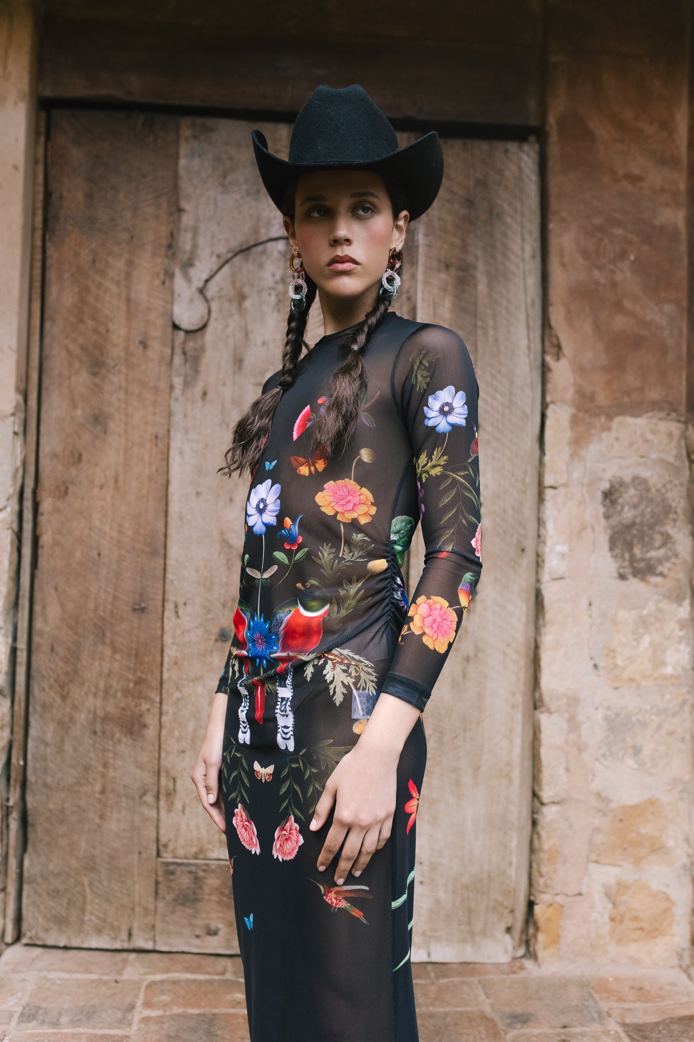 Mesh Dress - Mexica