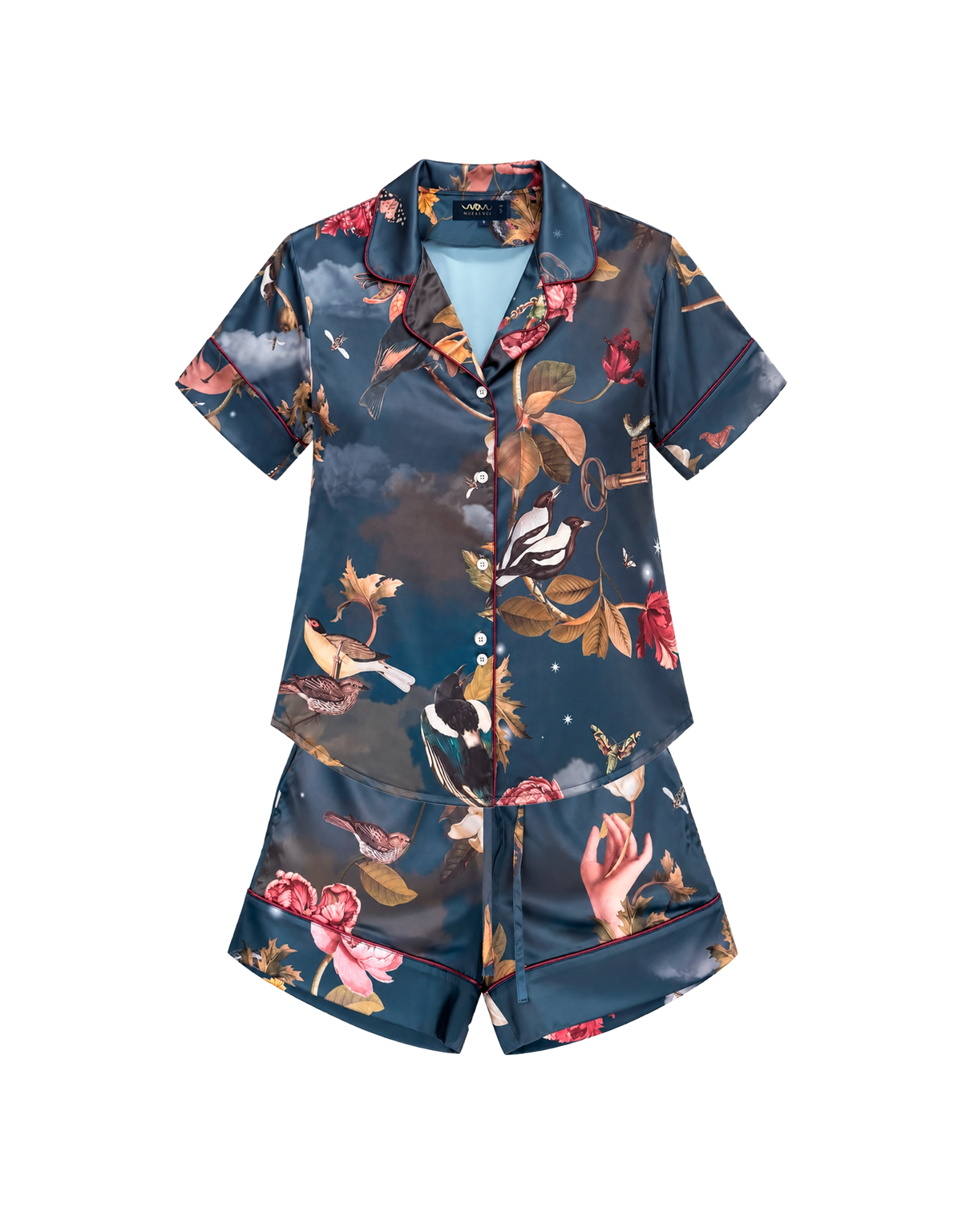 Short pajama set - Eden Blue