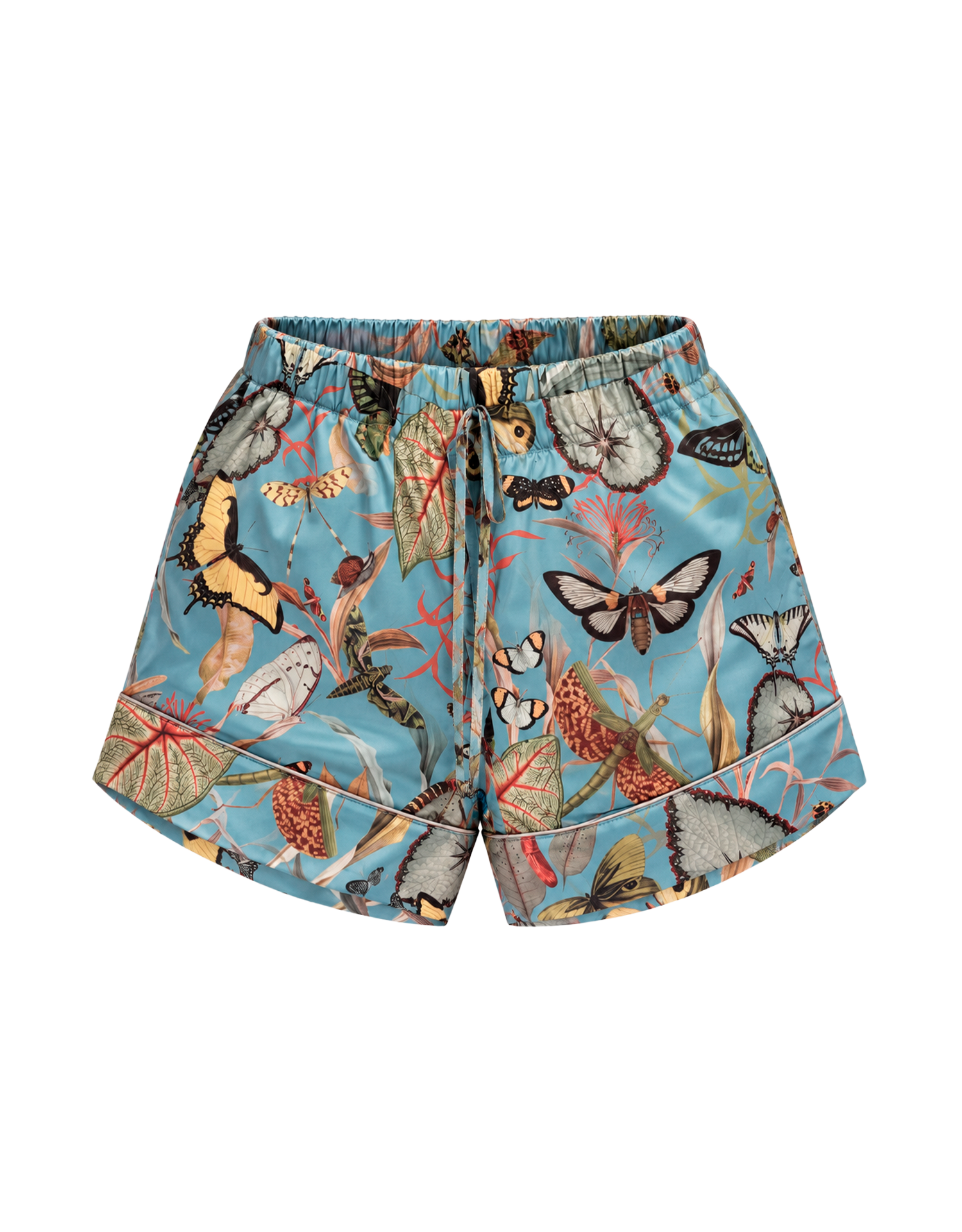 Short pajama set - Blue Butterfy