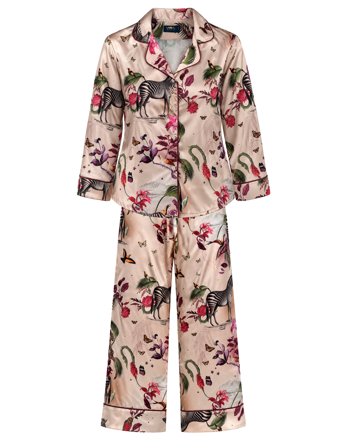 Long pajama set - Natura