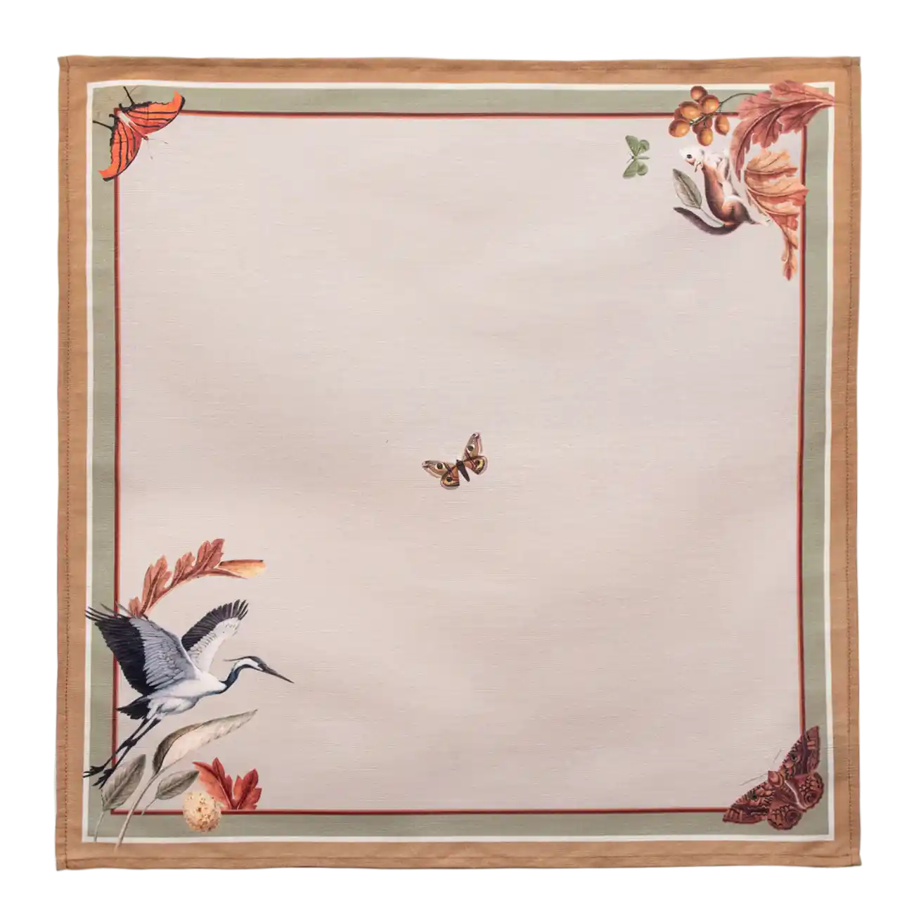 Napkins color brown