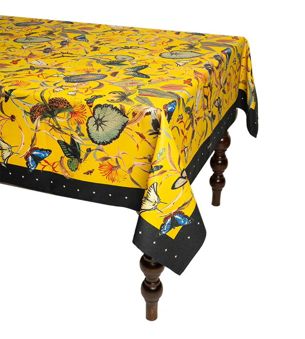 Butterfly Yellow - Tablecloth