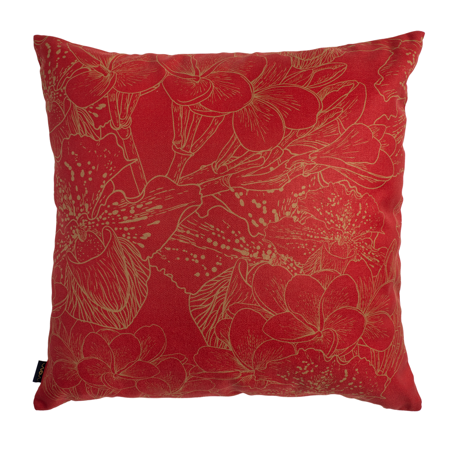 Classic Birds Red - Canvas Pillow