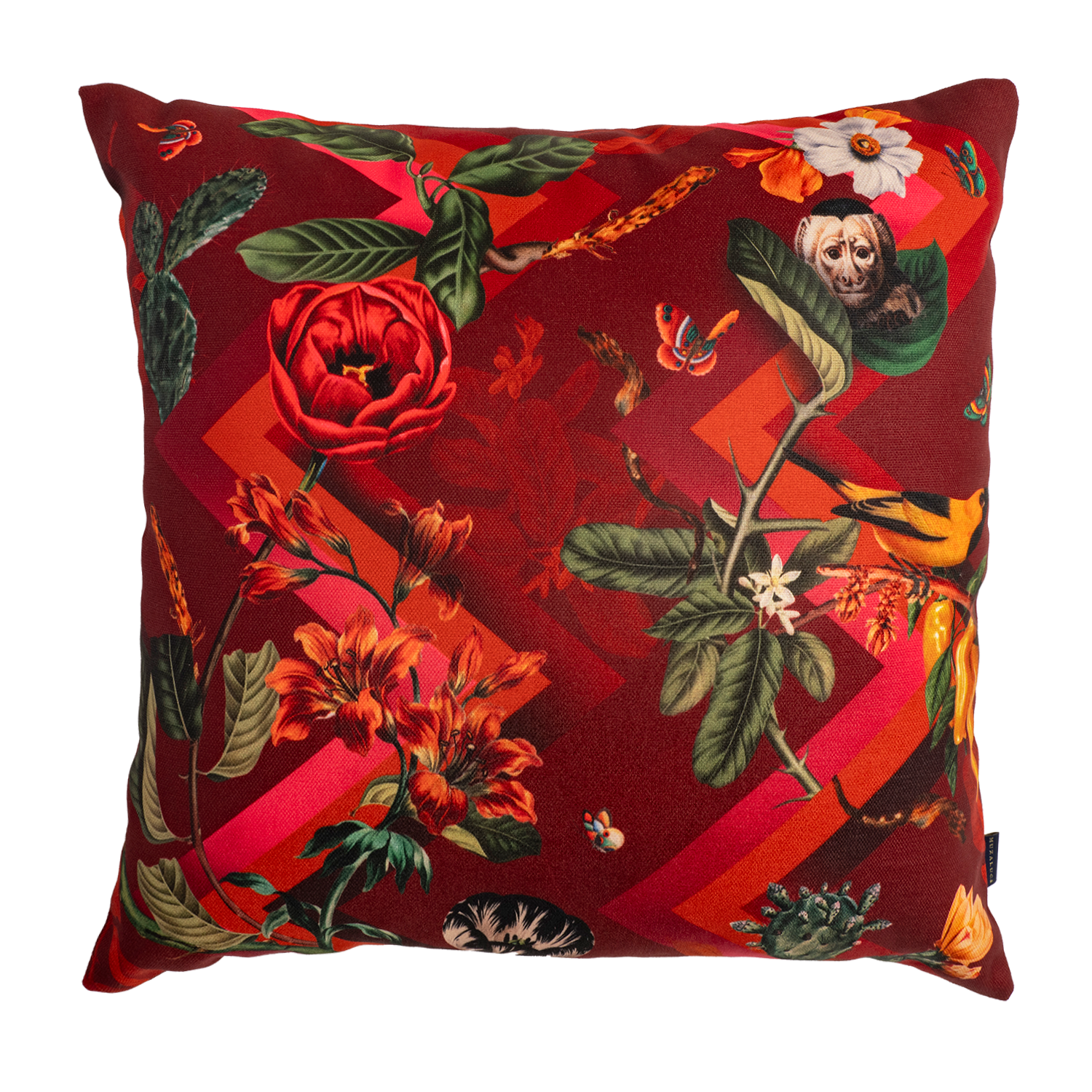 Flor Kahlo - Canvas Pillow