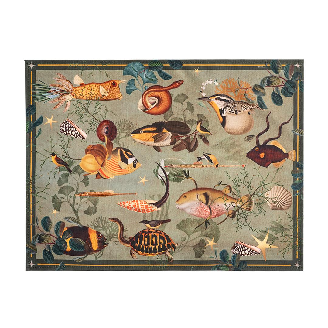 Fishes Green - Placemat