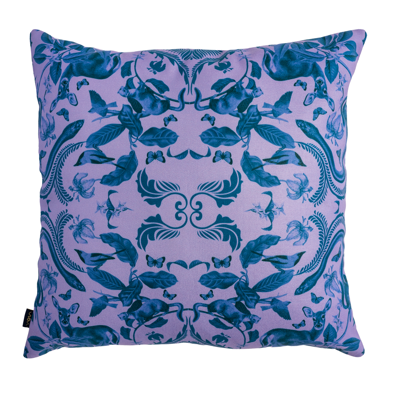 Lile Blue - Canvas Pillow
