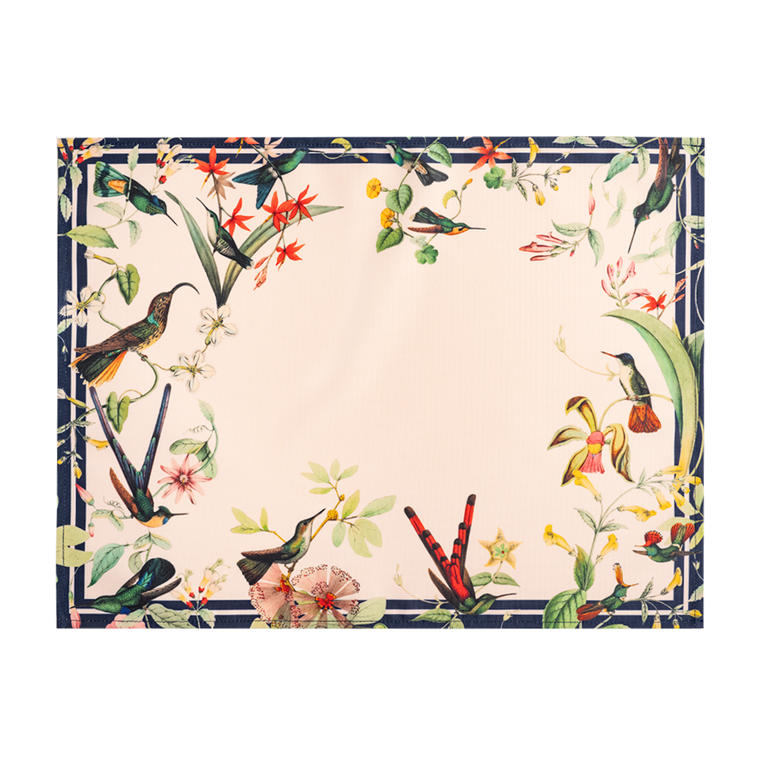 Hummingbird Blue - Placemat