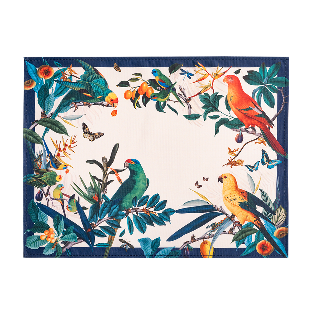 Colombian Parrots Blue - Placemat