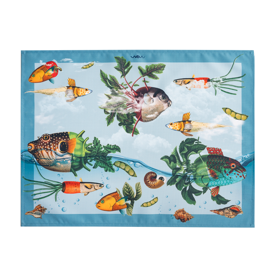 Peces Blue - Placemat