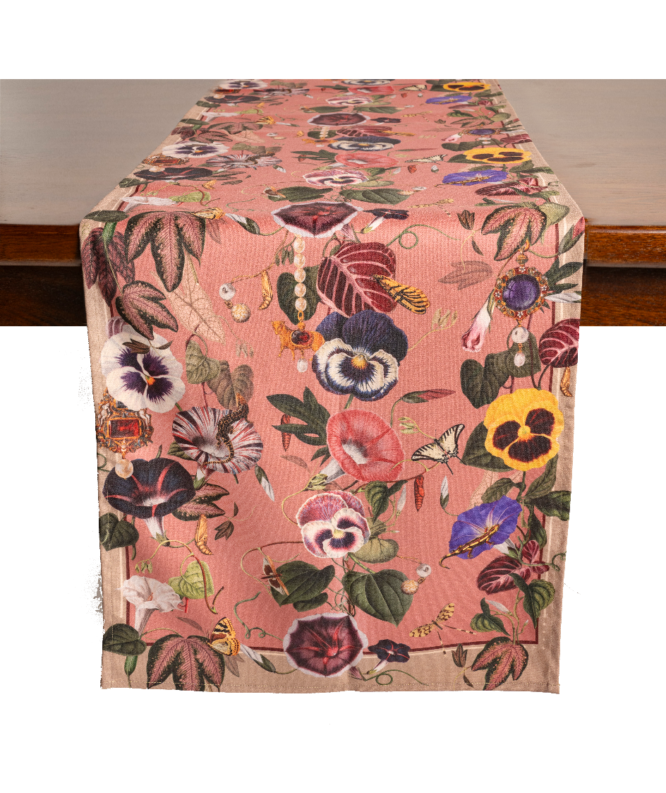 Pensamiento Pink - Table Runner