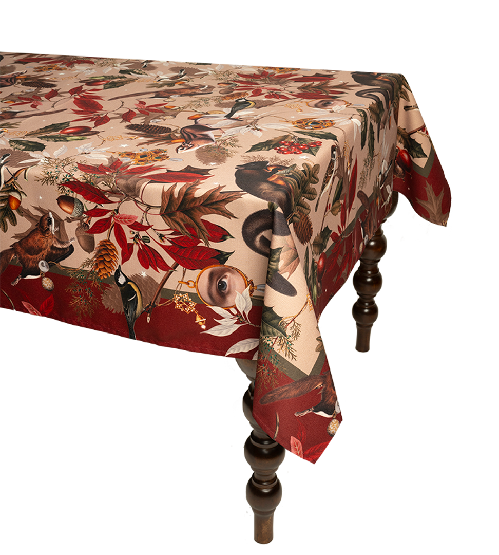 Navidad Ardilla - Tablecloth