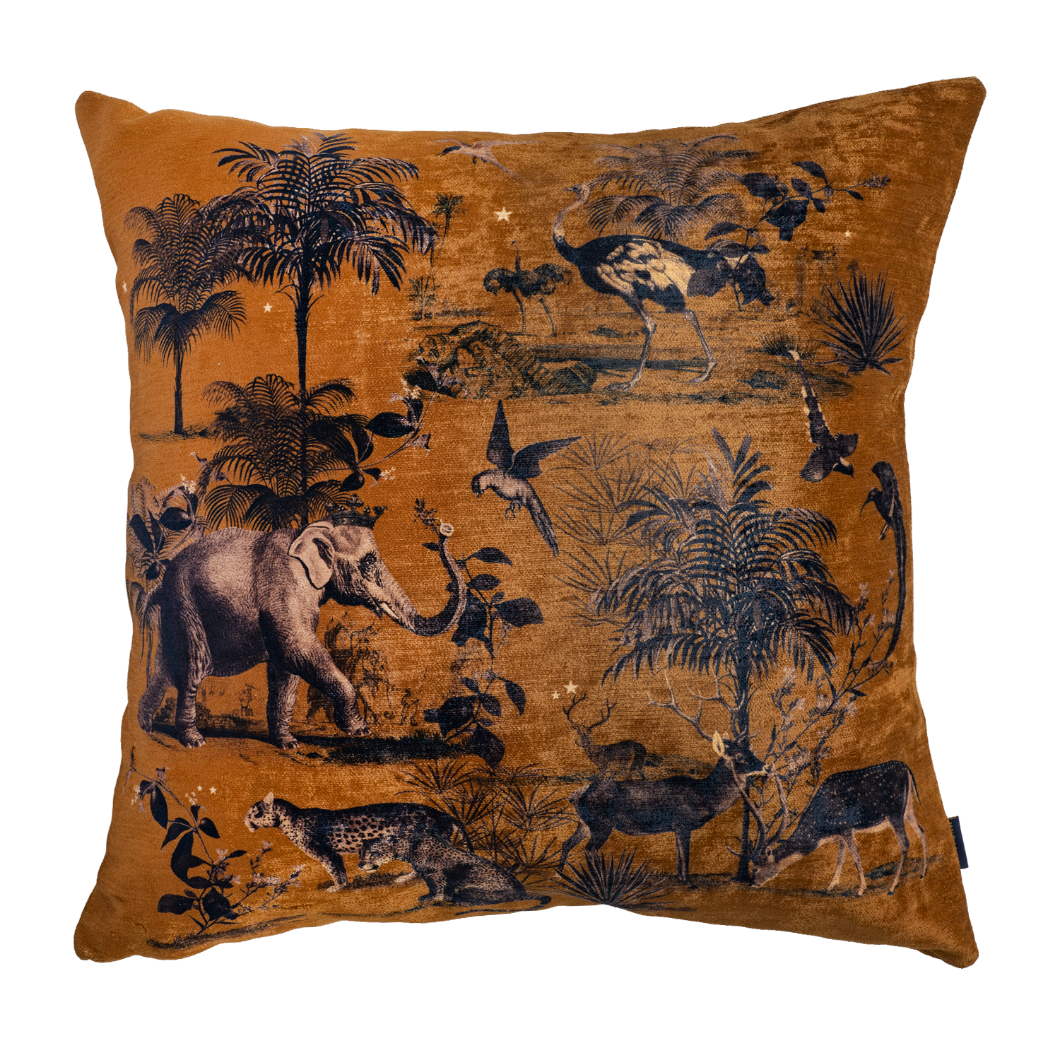 Cleopatra Animals - Velvet Pillow
