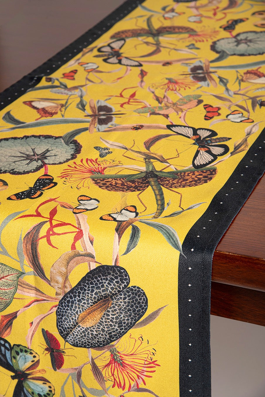 Butterfly Yellow - Table Runner