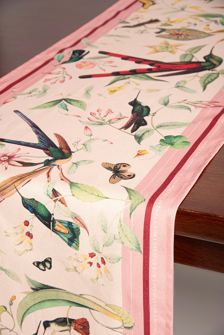 Hummingbird Pink - Table Runner
