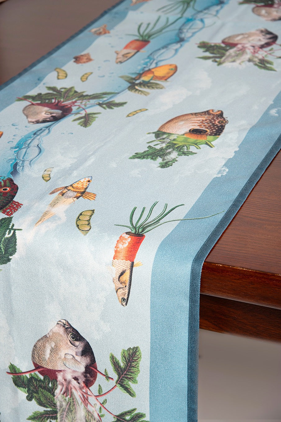 Peces Blue - Table Runner